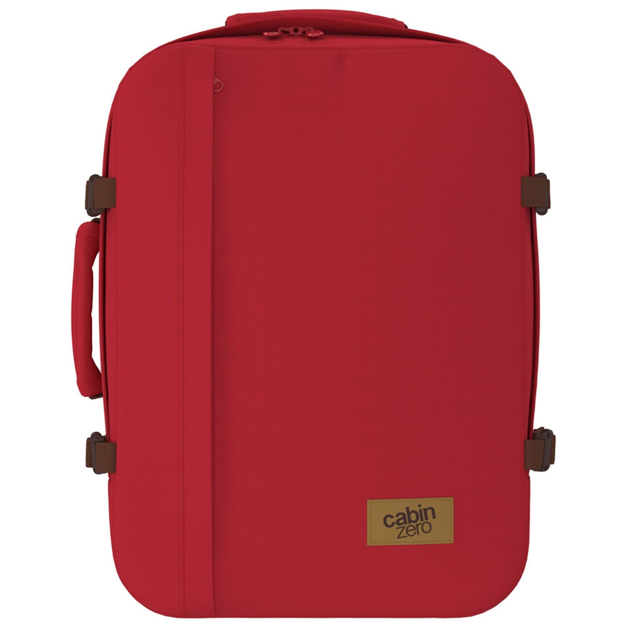 Cabinzero Rucksack Classic, Polyester london red