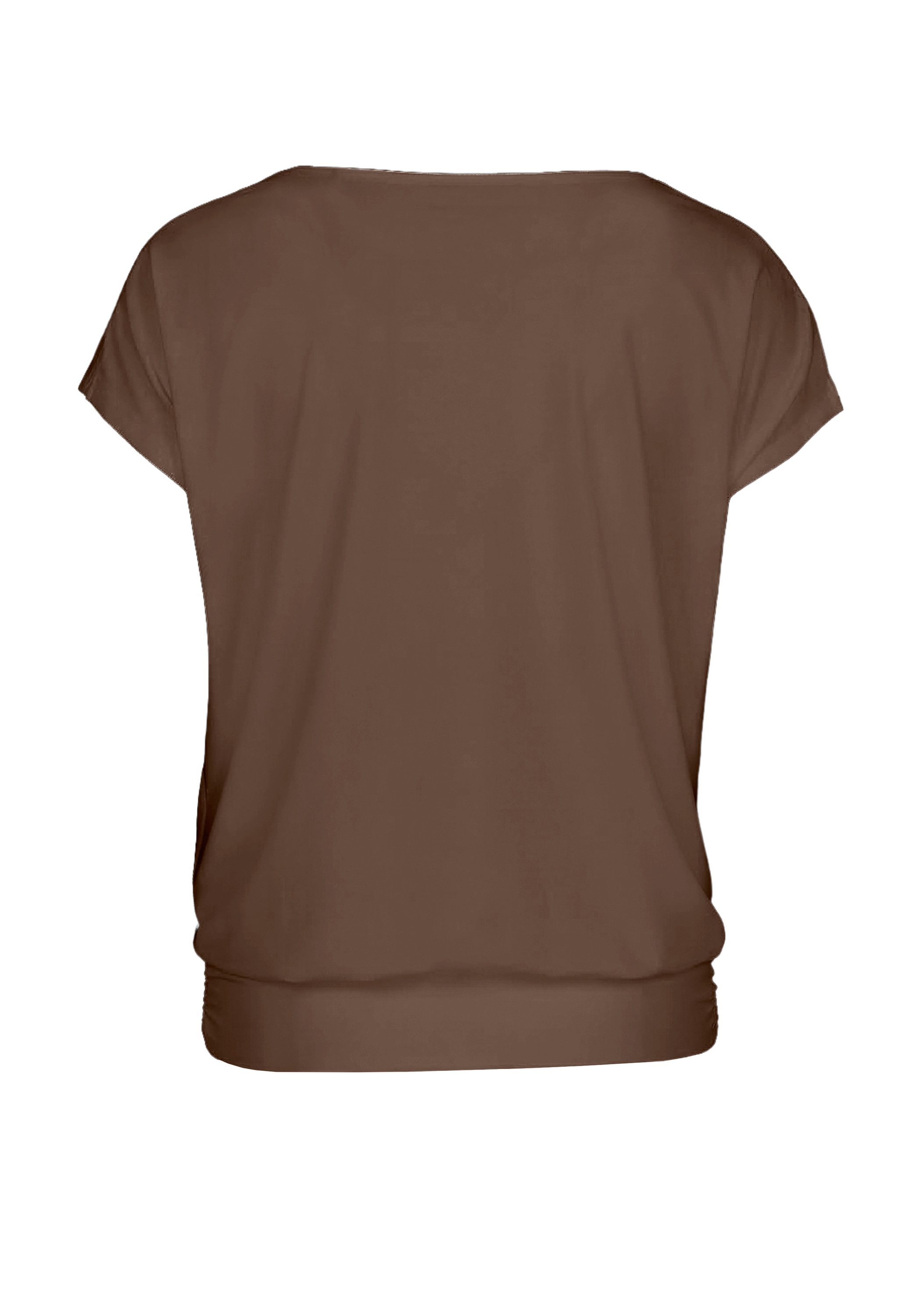 bianca Wasserfallshirt WIEBKE aus weicher Technojersey-Qualität