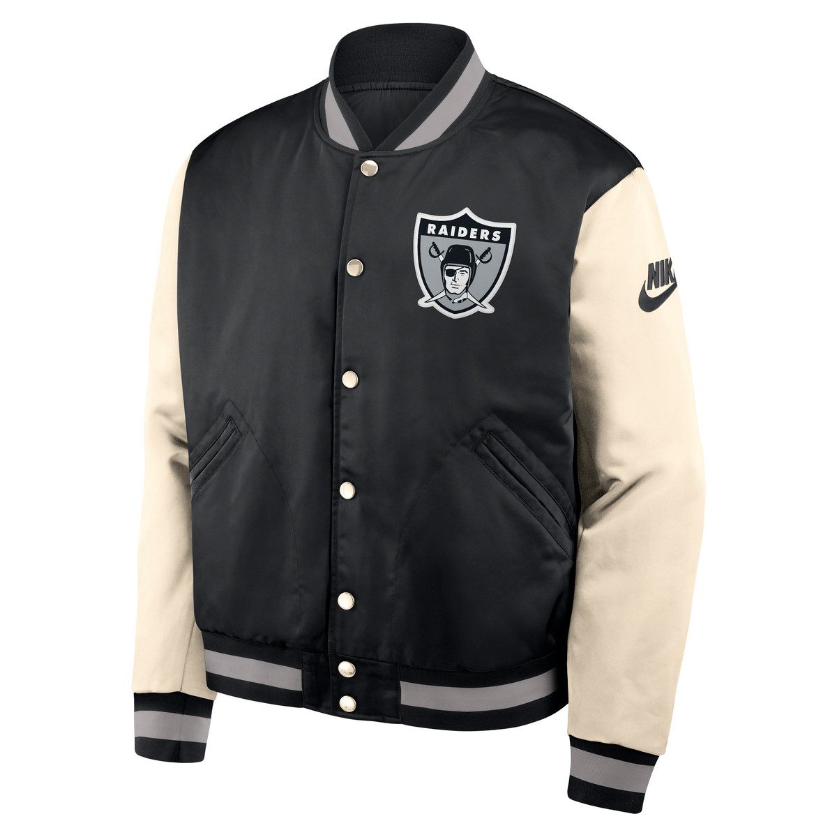 Nike Bomberjacke Nike Collegejacke Las Vegas Raiders Nike Legacy Bomber Jac günstig online kaufen