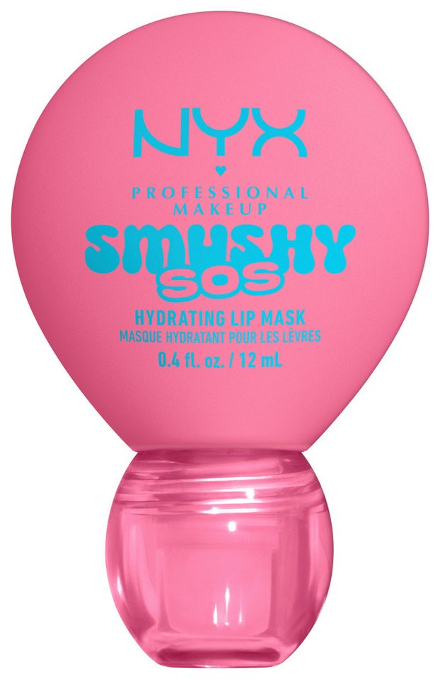 NYX PROFESSIONAL MAKEUP Lippenpflegemittel SMUSHY SOS GLOSSSY LIP BALM, pflege, getönte Farbe und professioneller Shine, alles in einem
