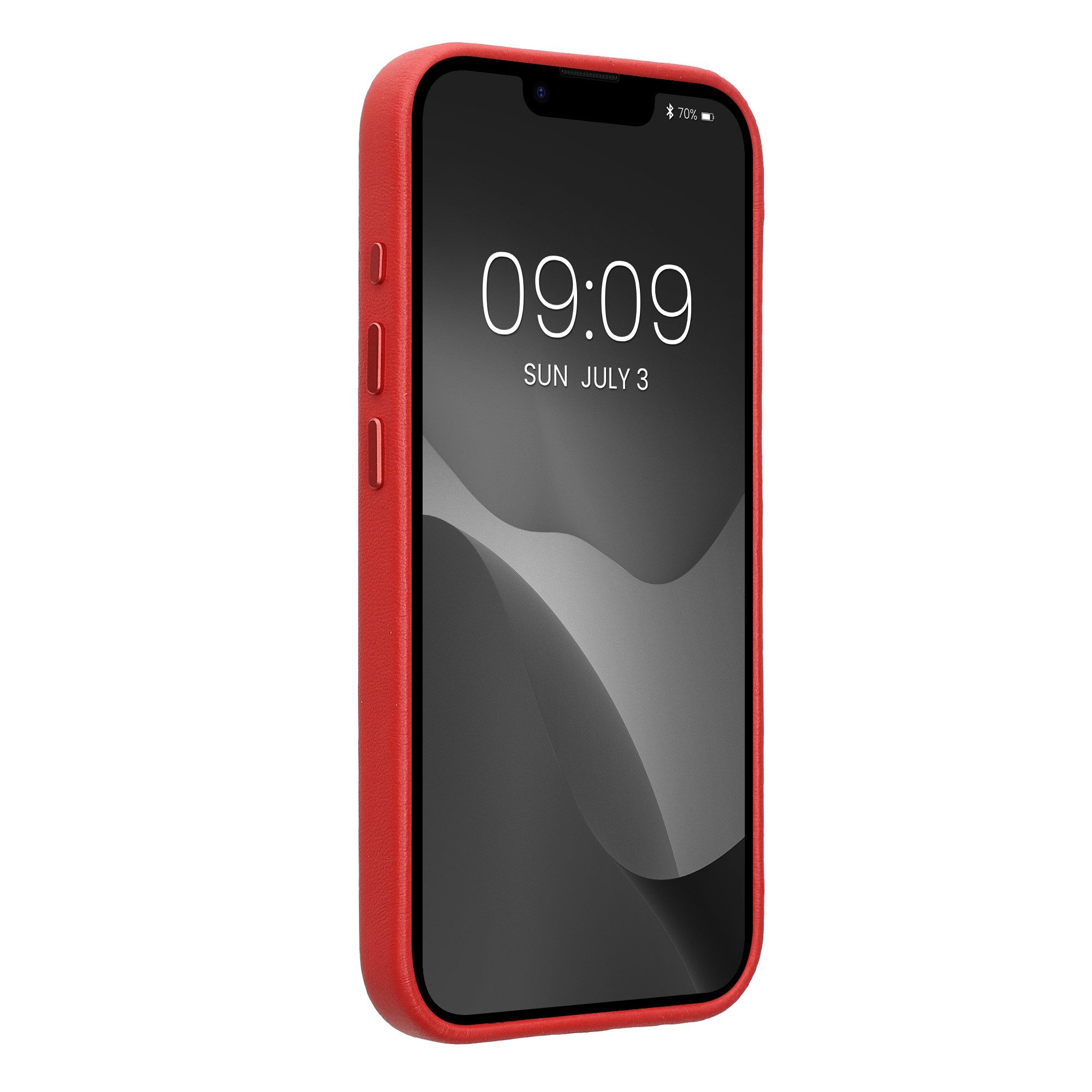 kalibri Handyhülle Hülle für Apple iPhone 17e / iPhone 16e, Leder Handy Cover Case - Hardcover Schutzhülle