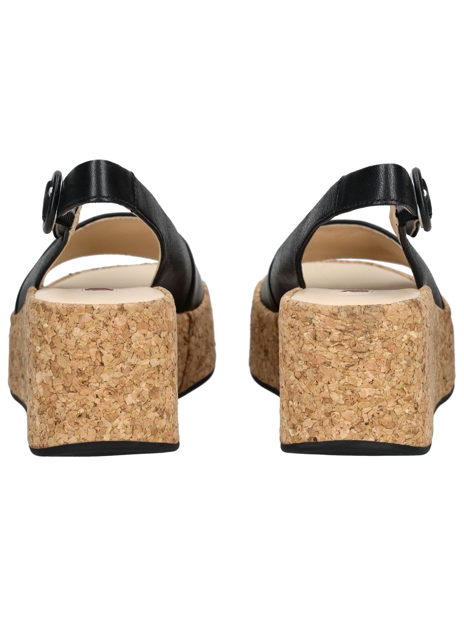 Högl Högl Sandalen Leder Keilsandalette