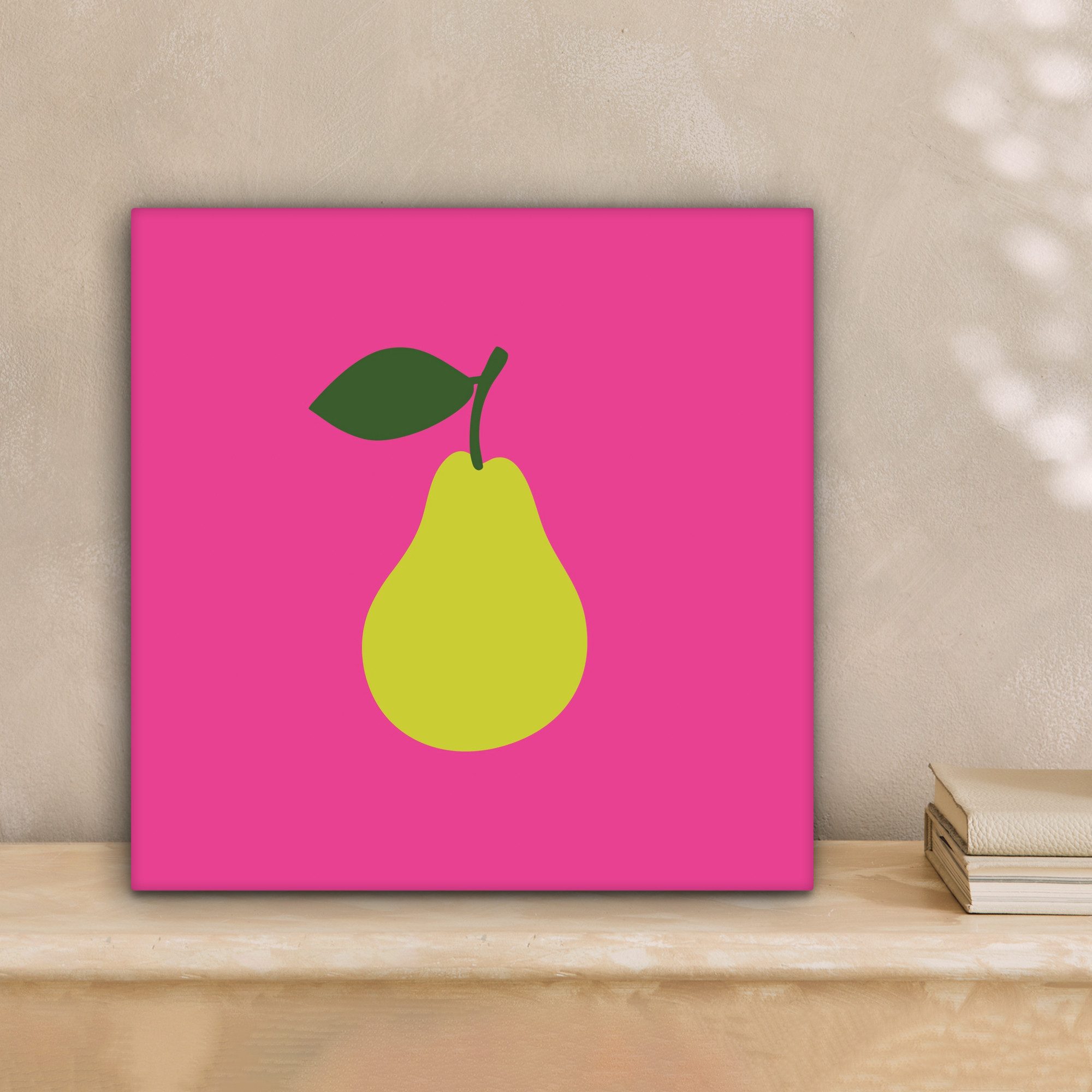 OneMillionCanvasses® Leinwandbild Illustration - Obst - günstig online kaufen