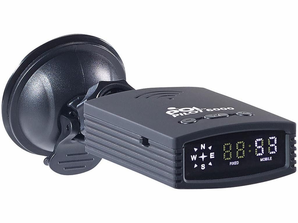 POI-Pilot POI Pilot 6000 GPS Blitzer- Radarwarner Gefahren POI-Daten Europa PKW-Navigationsgerät (Europa (32 Länder), Blitzer - und Radarwarner Gefahrenwarner)