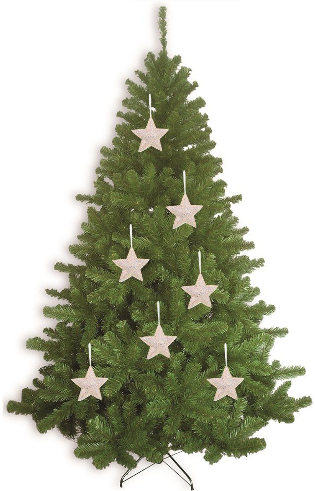 RIFFELMACHER & WEINBERGER Weihnachtsbaumkugel Riffelmacher Christbaumschmuck Stern 16cm weich 70