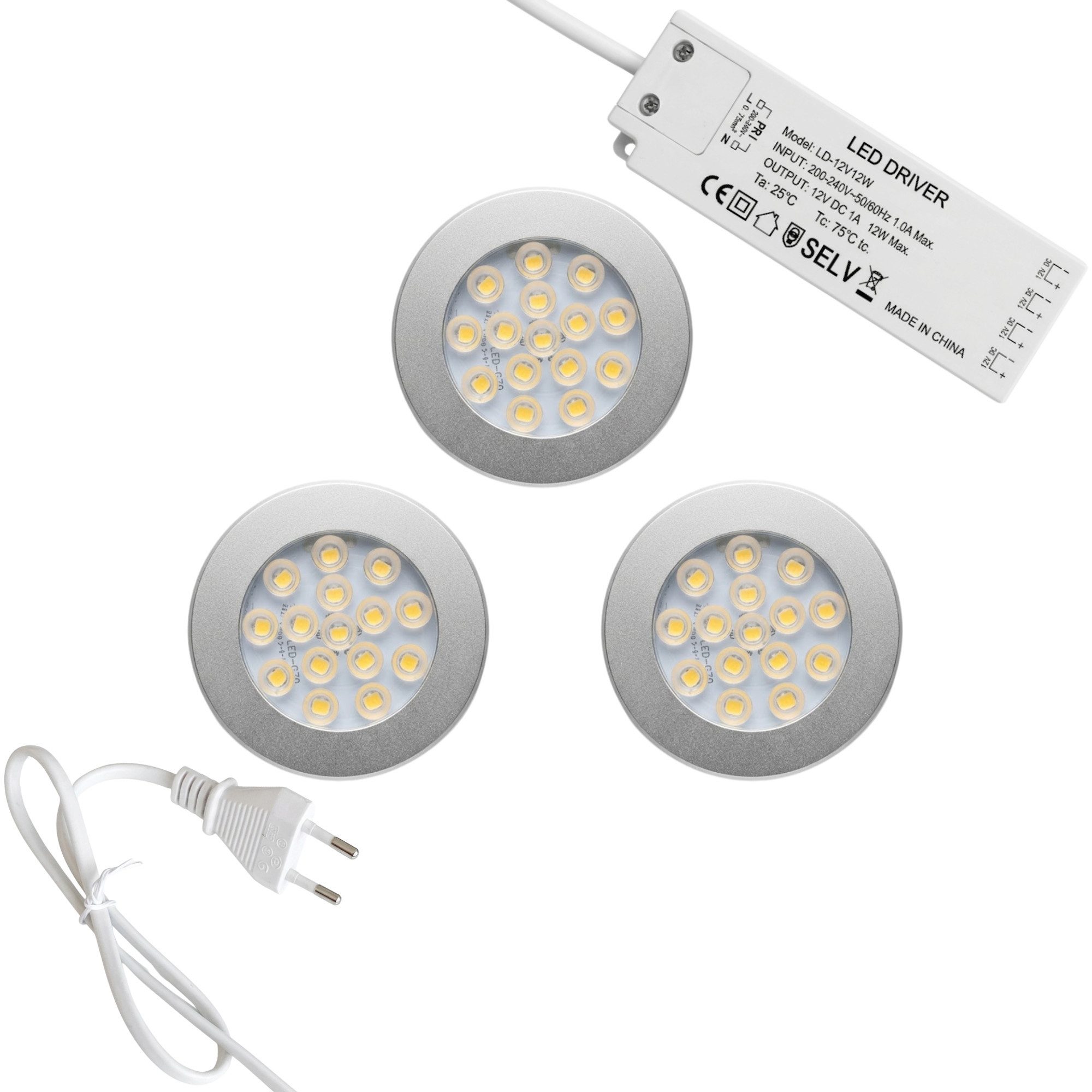 kalb LED Unterbauleuchte Orbis LED Unterbauspot Einbauspot