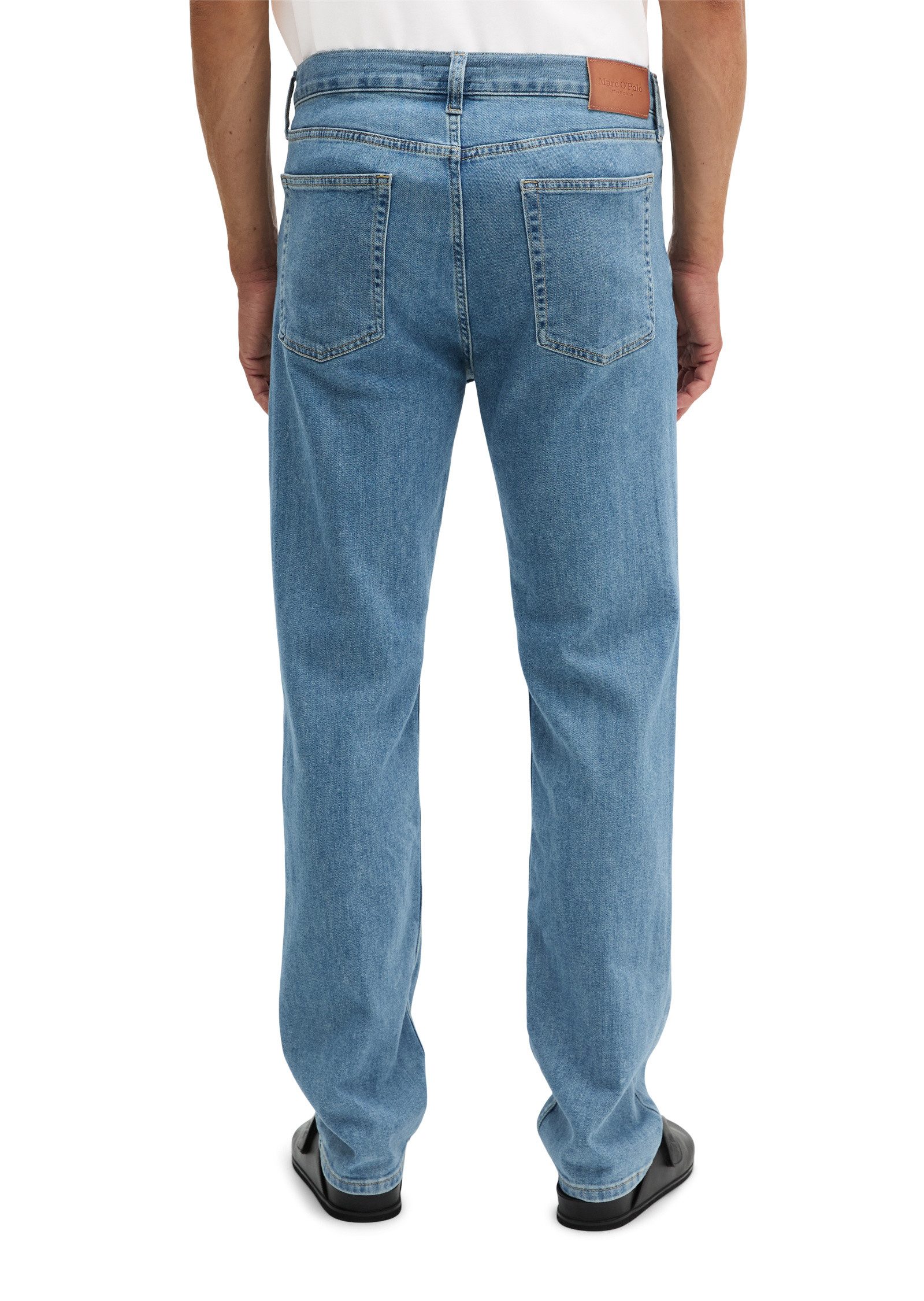 Marc O'Polo Regular-fit-Jeans aus Bio-Baumwoll-Mix