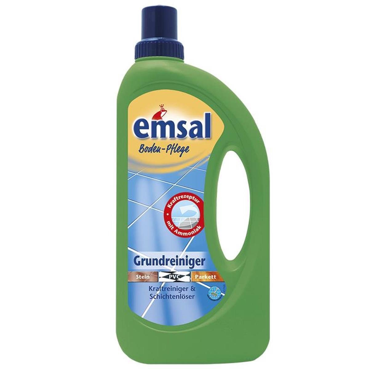 emsal emsal Boden-Pflege Kraftreiniger 1 Liter Kraftreiniger & Schichtenlöse Fussbodenreiniger | Bodenreiniger