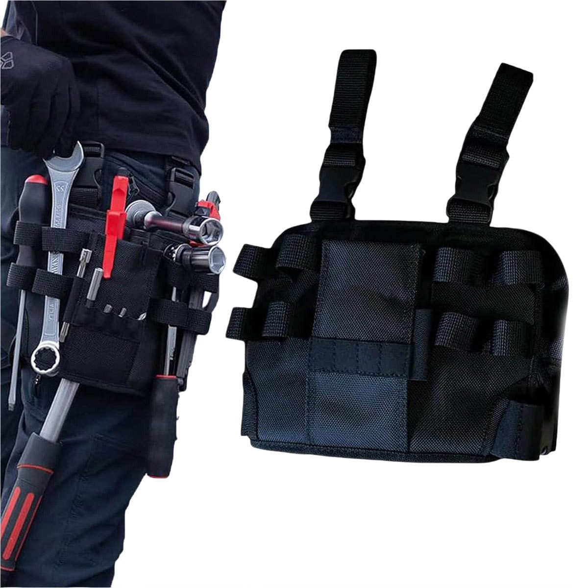 Refttenw Werkzeugtasche Multi-Purpose Werkzeughalter Organizer,Gürteltasche Werkzeug