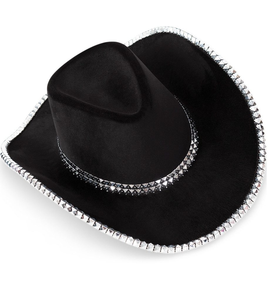 Fries Kostüm Cowboyhut schwarz