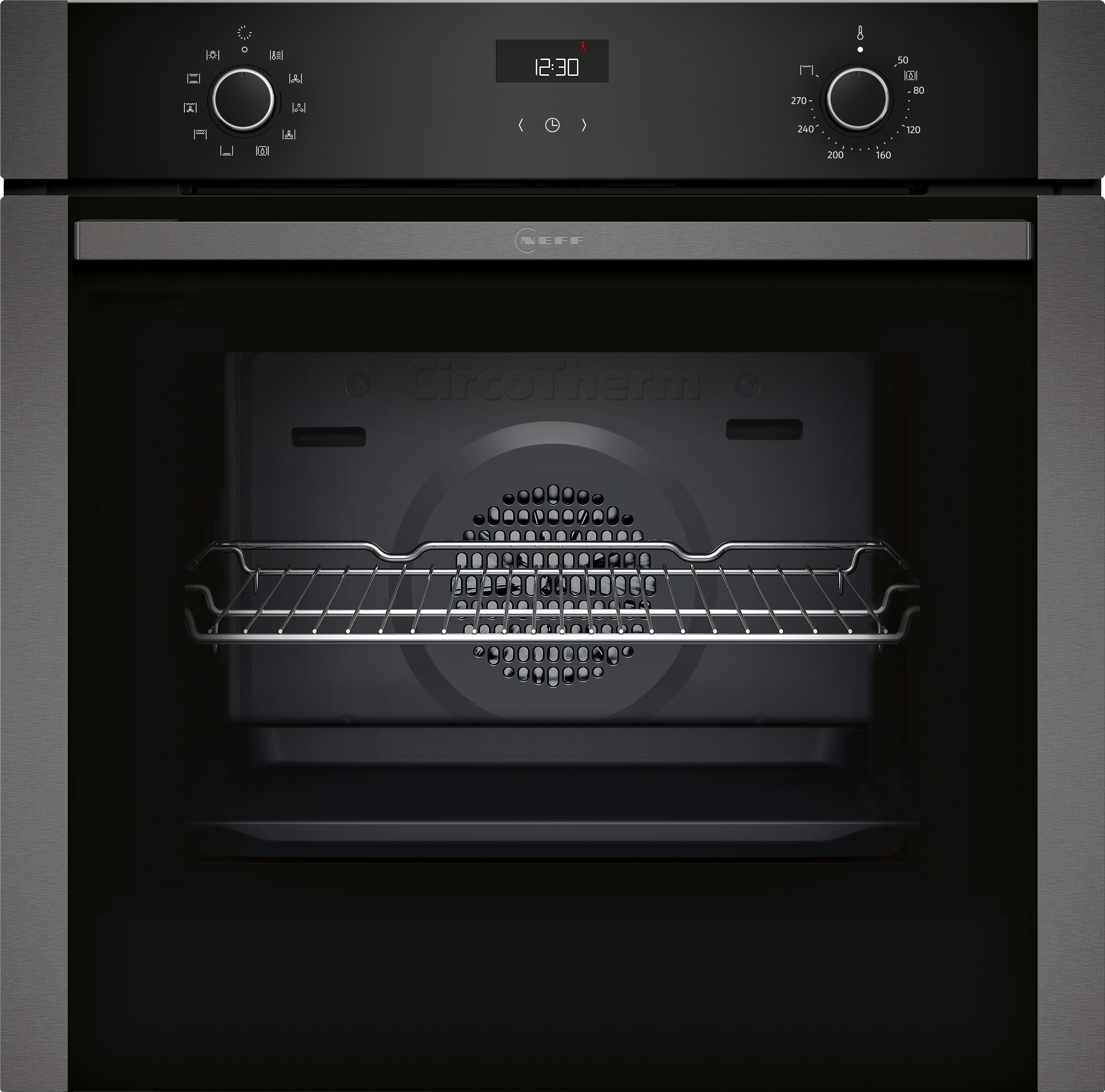 NEFF Backofen N 50 B1ACE2AG3, EasyClean®, CircoTherm® Heißluftsystem ermöglicht optimale Garergebnisse