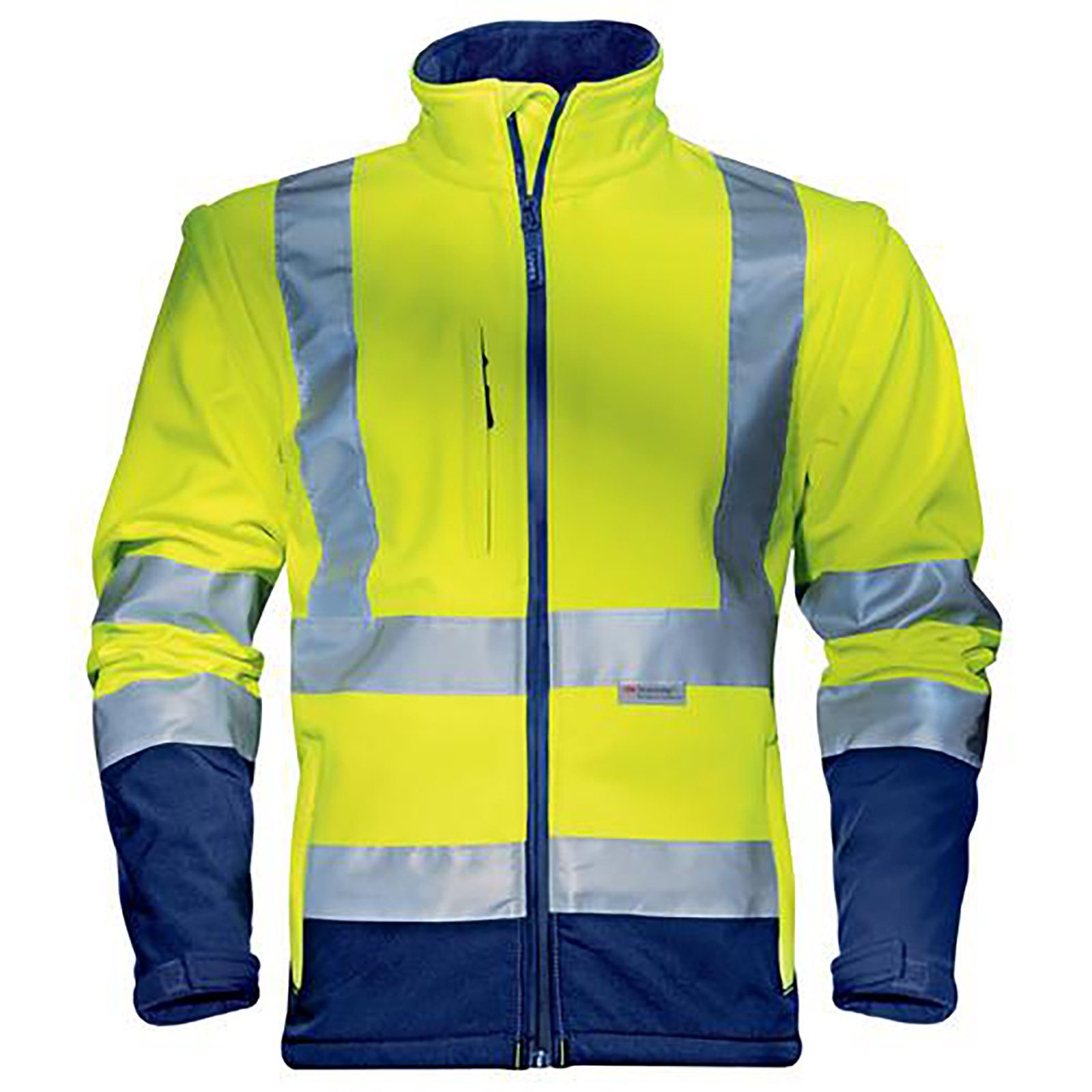 Uvex Arbeitsjacke Softshelljacke protection flash gelb, warngelb