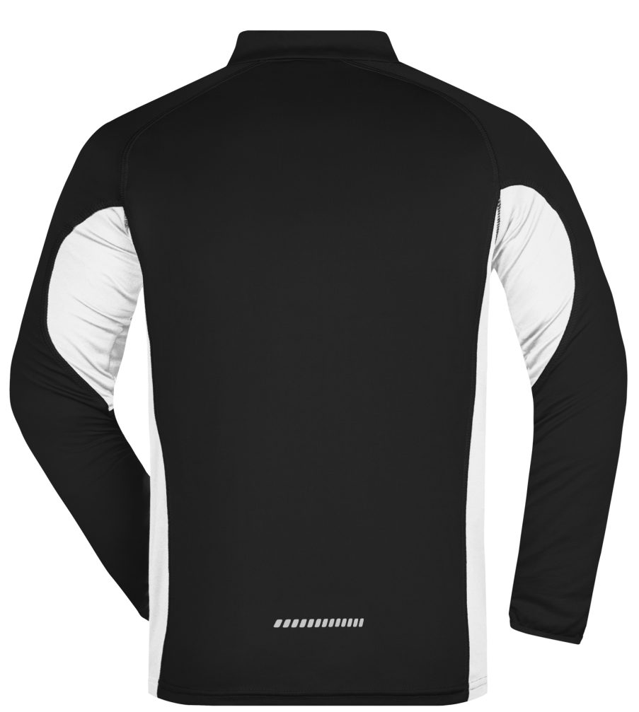 James & Nicholson Laufshirt Funktionelles Herren Langarm Laufshirt JN307 Atmungsaktiv, feuchtigkeitsregulierend und schnell trocknend