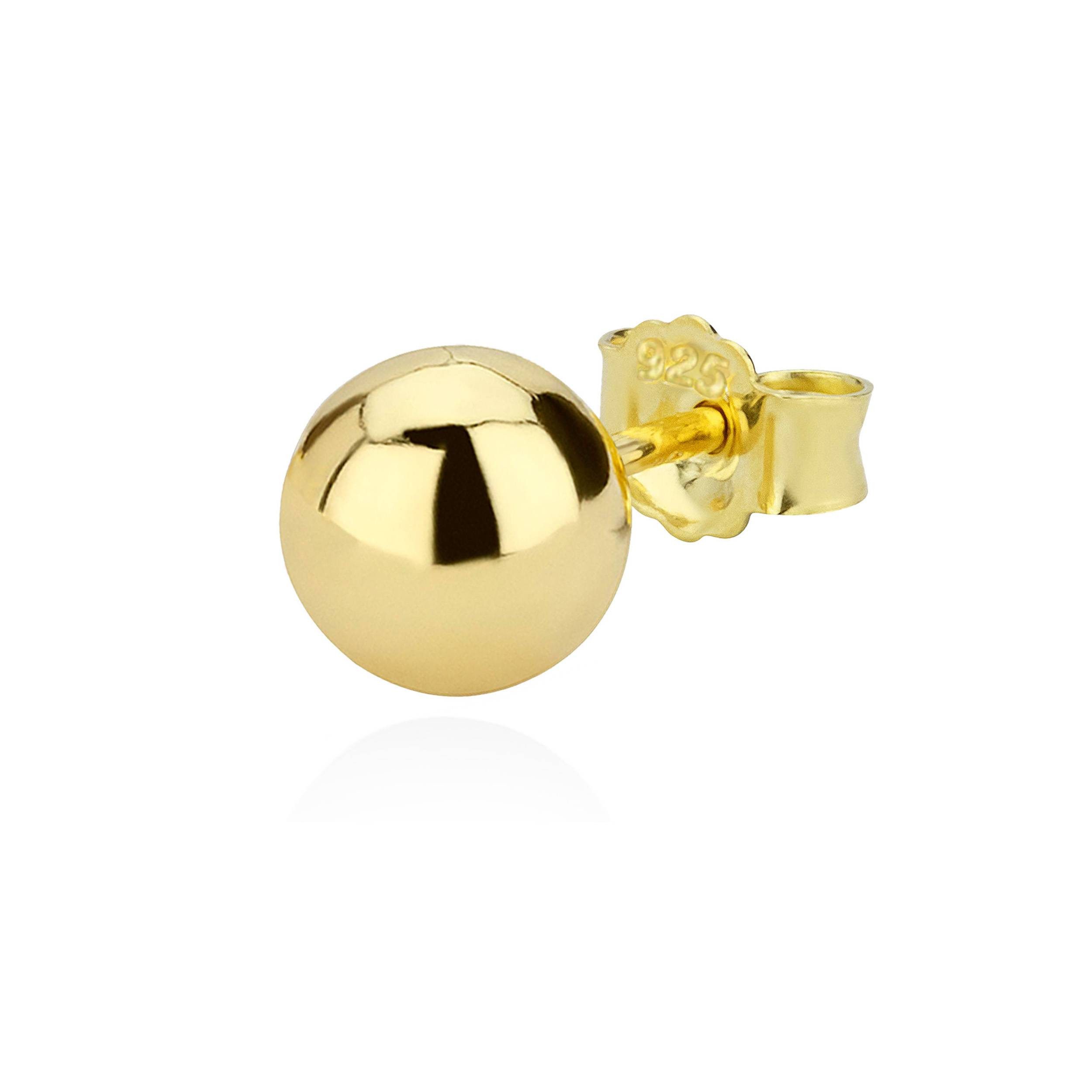 NKlaus Paar Ohrstecker Einzel Kugelohrstecker 925 günstig online kaufen