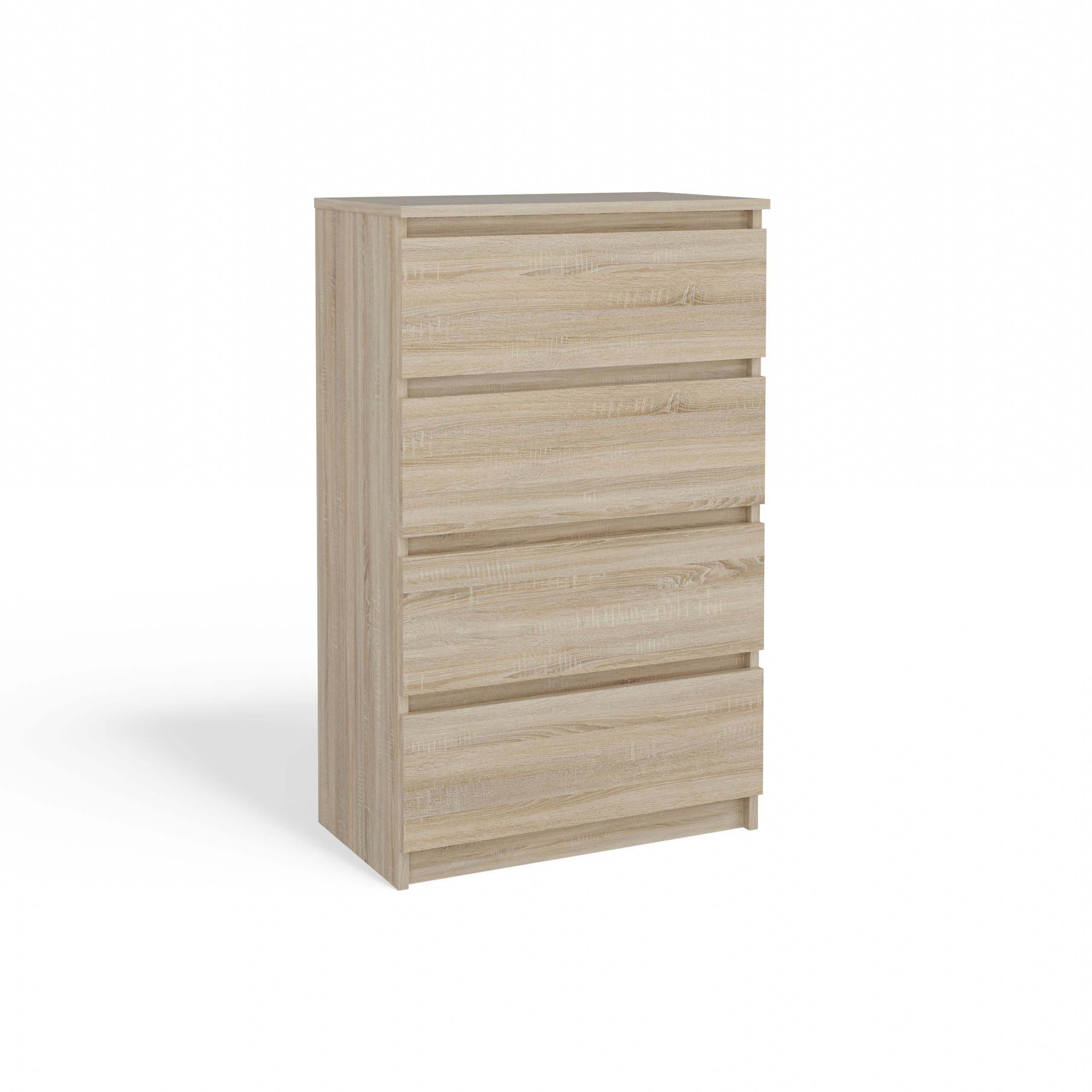 Raumhirsch Furniture Kommode Sideboard 70 cm breit (Maße 40 x 70 x 97 cm, 4 Schubladen), verschiedene Farben