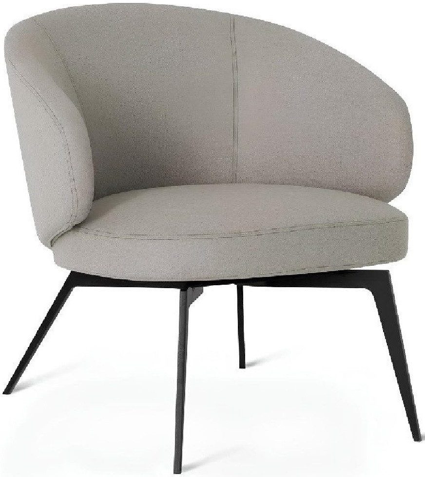 Xlmoebel Loungesessel Design-Sessel aus Metall in modernem Look für Lounge und Büro (1-St., Sessel), Hergestellt in Europa