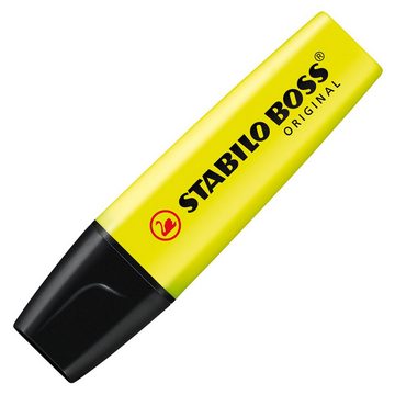 STABILO Marker STABILO BOSS Textmarker ARTY - 2+5 mm - warme Farben - 10er Etui