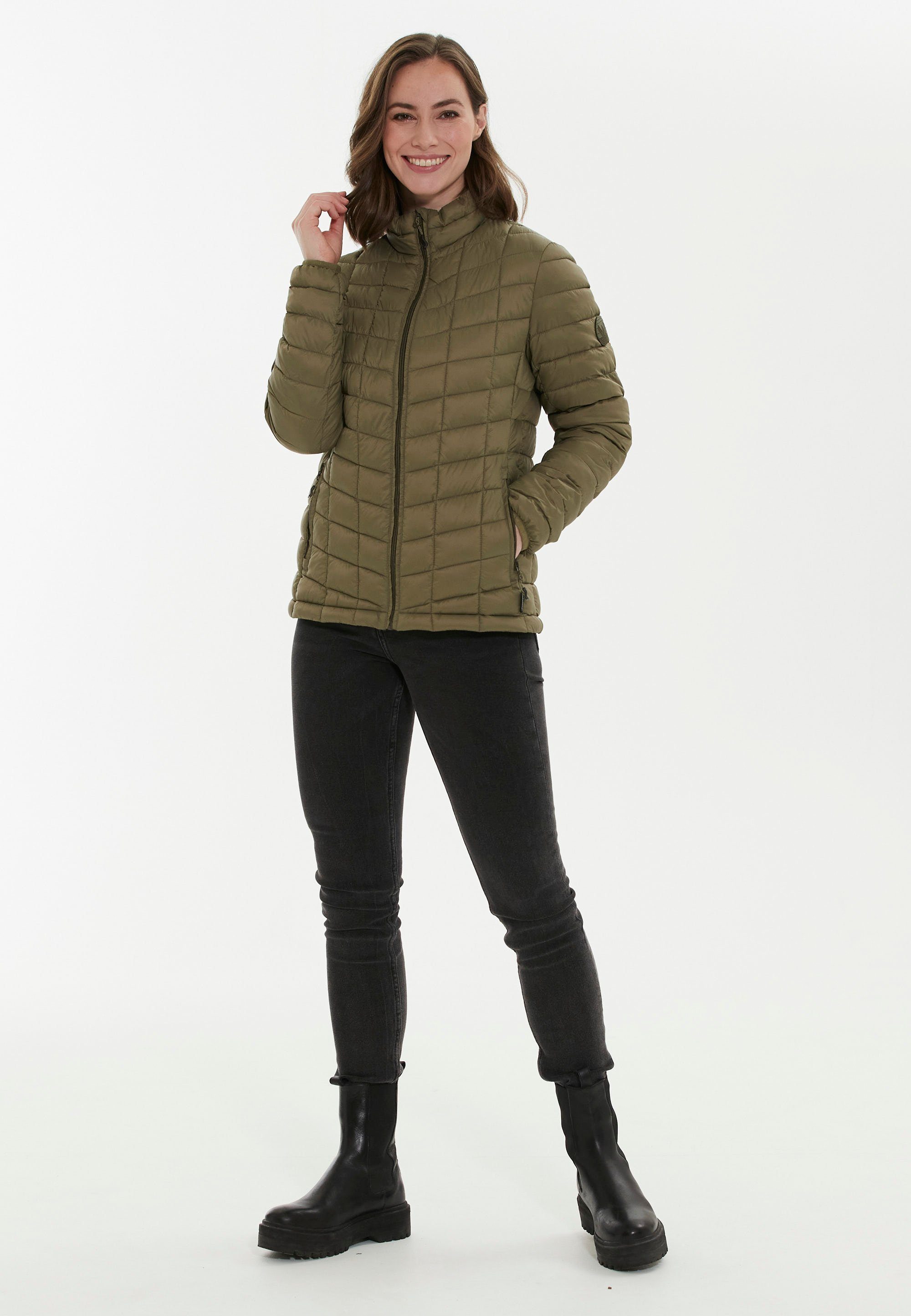 Outdoorjacke Kate in Stepp-Design tollem WHISTLER hellgrün-blau