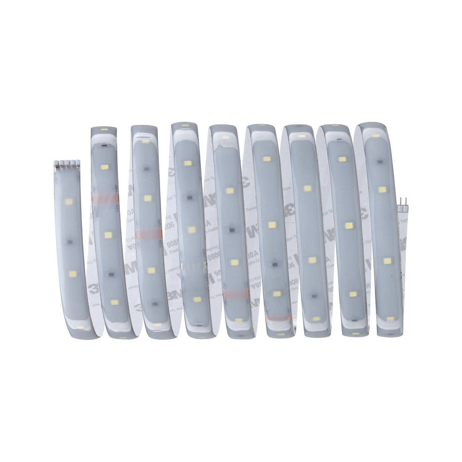 LED-Streifen MaxLED 250 Stripe 2,5m Daylight 6500K 10W 24V Silber Kunststoff