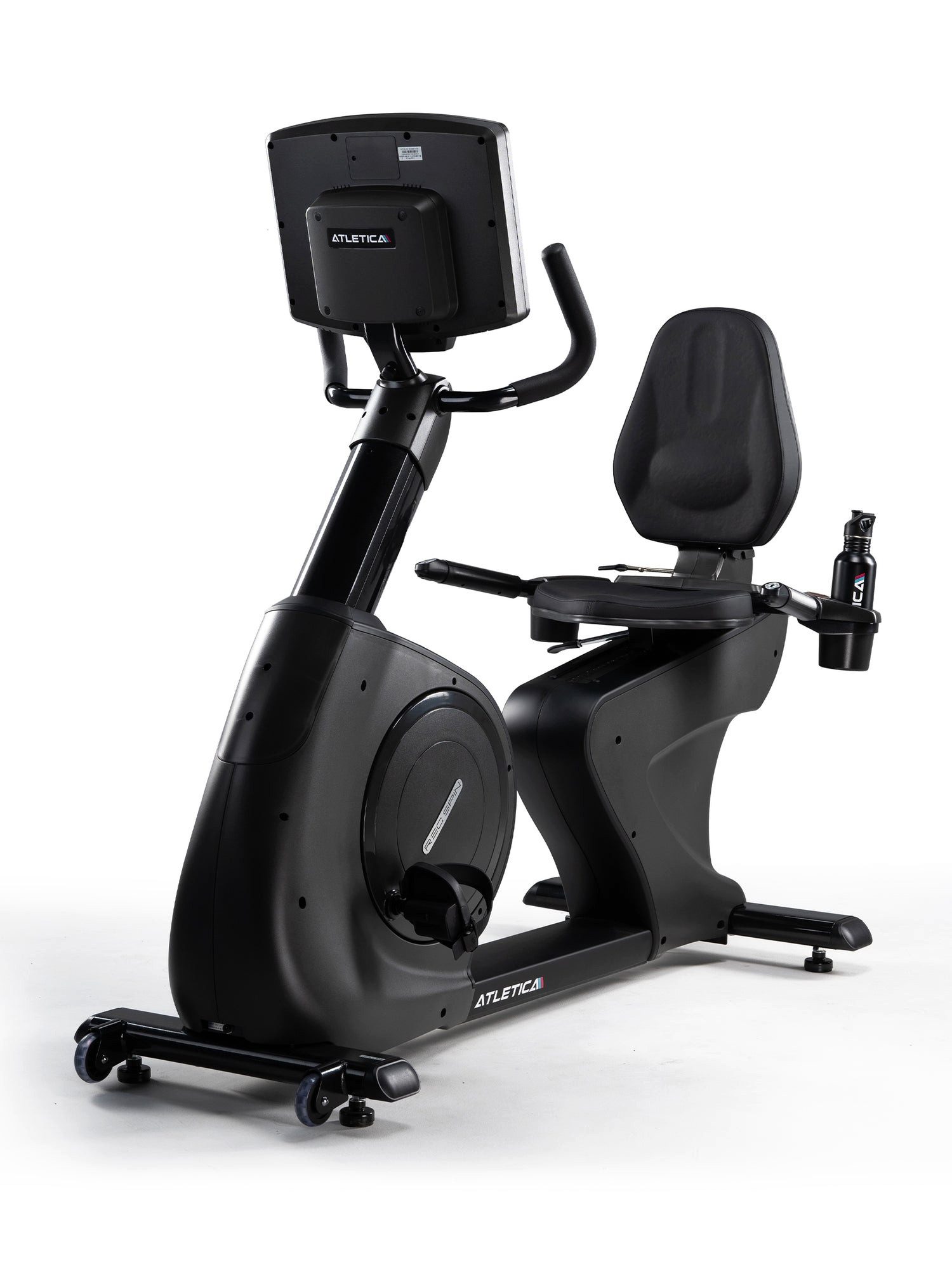 Crosstrainer-Ergometer ReCline, Training im Halbliegen, Dualer Riemenabtrieb