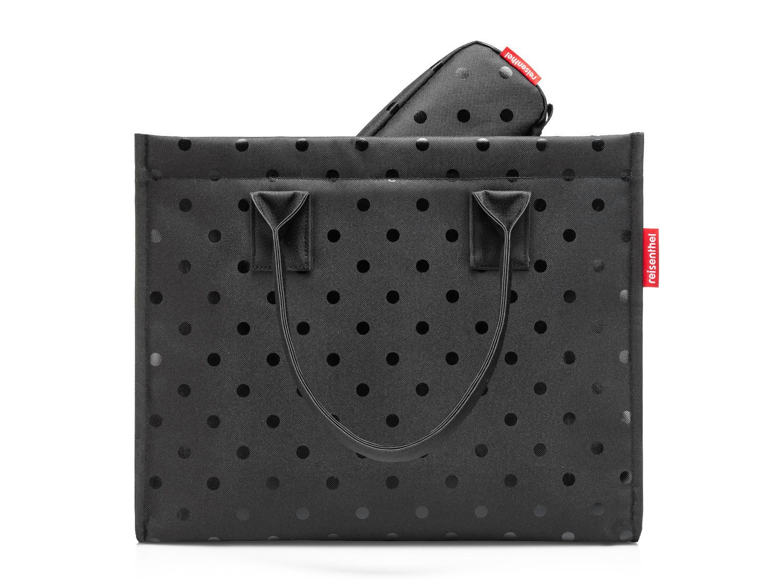 REISENTHEL® Einkaufsshopper daily shopper glossy dots black Set2 – Bild 3 von 3