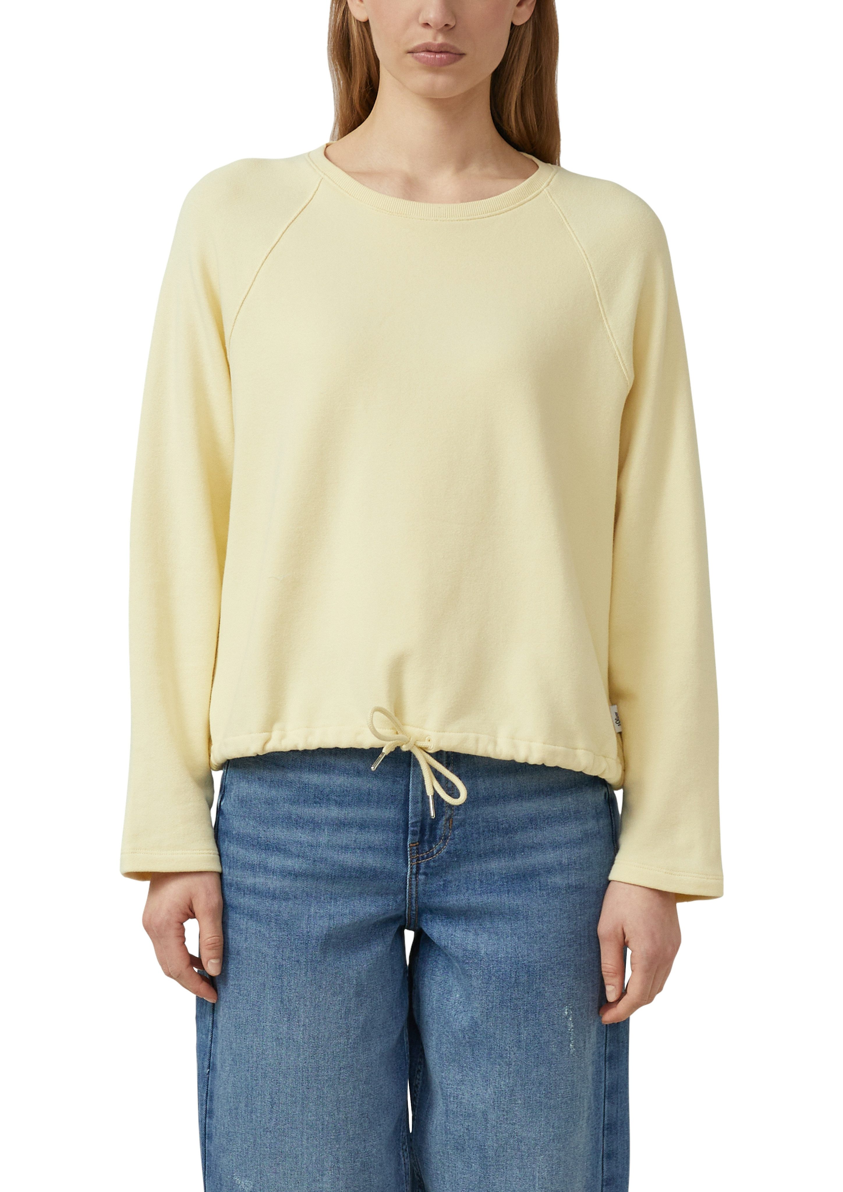 s.Oliver Sweater mit Bindeband am Saum
