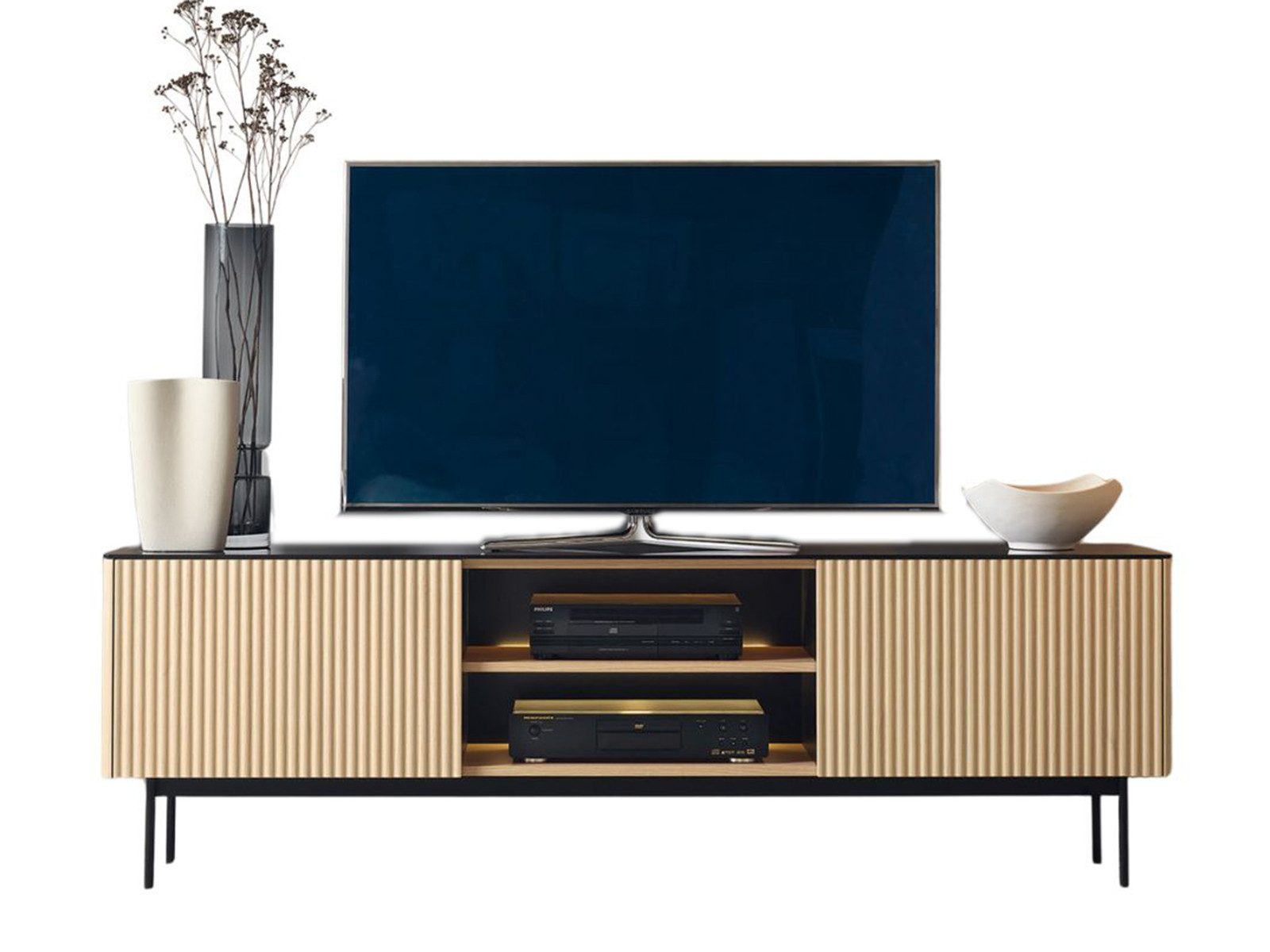 Compleo TV-Schrank mit Metallfüße, TV-Tisch mit günstig online kaufen