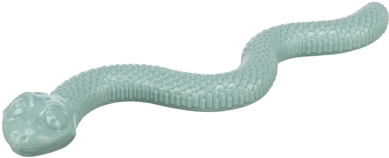 TRIXIE Tier-Intelligenzspielzeug Snack-Snake - salbei/mint - 42 cm, TPR