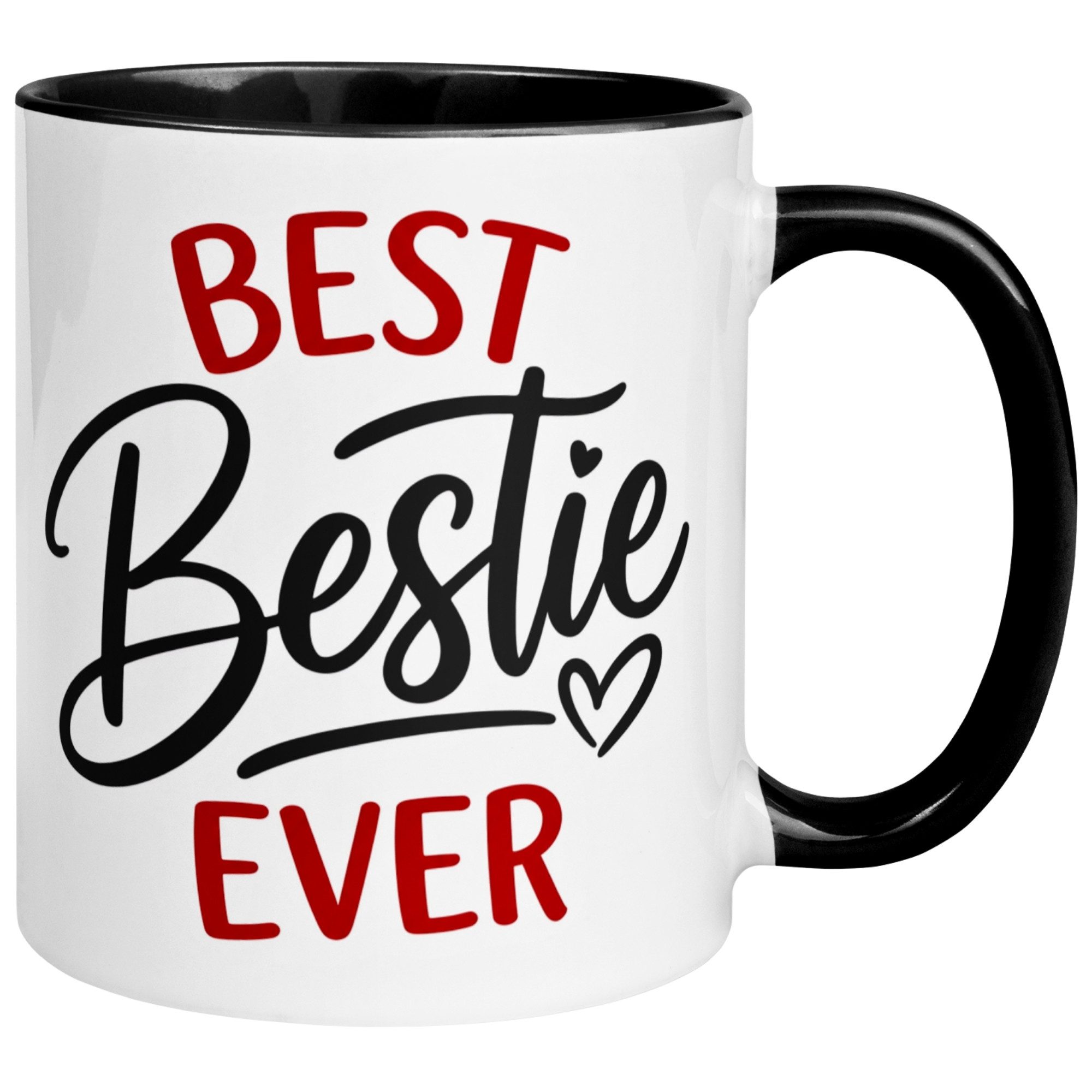 Momentals Tasse Freundschaft – „Best Bestie Ever“ – Geschenk Beste Freunde Freundin, Gratis Versand · Links-&Rechtshänder · Spülmaschinenfest