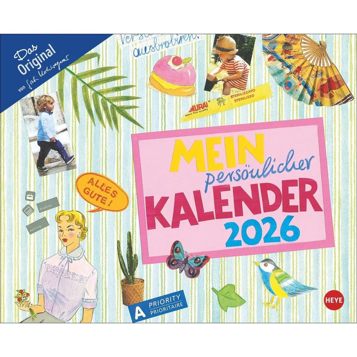 HEYE Wandkalender Gabi Kohwagner Mein persönlicher Kalender 2026