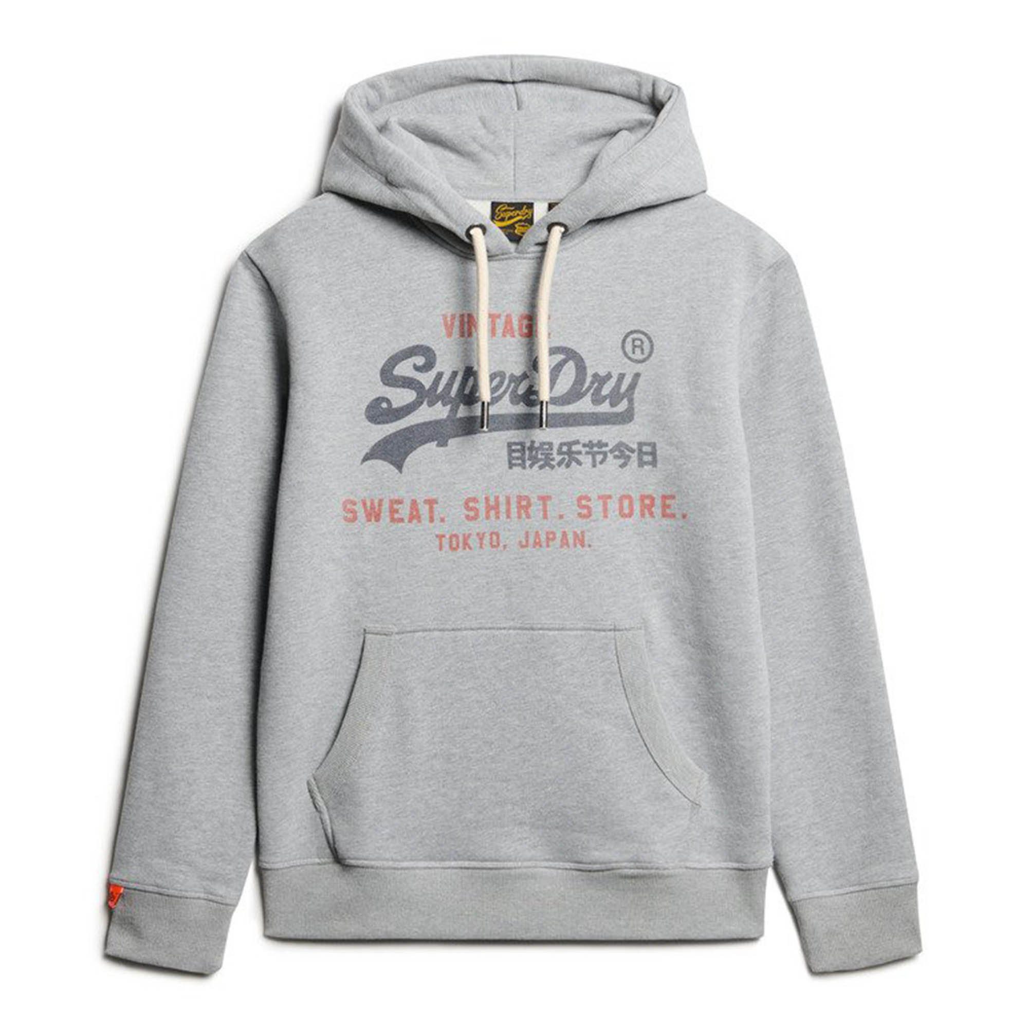 Superdry  Sweatshirt Entspannter Heritage-Hoodie mit Vintage-Logo günstig online kaufen