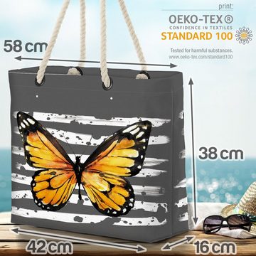 VOID Strandtasche (1-tlg), Schmetterling Urlaub Picknick Sommer