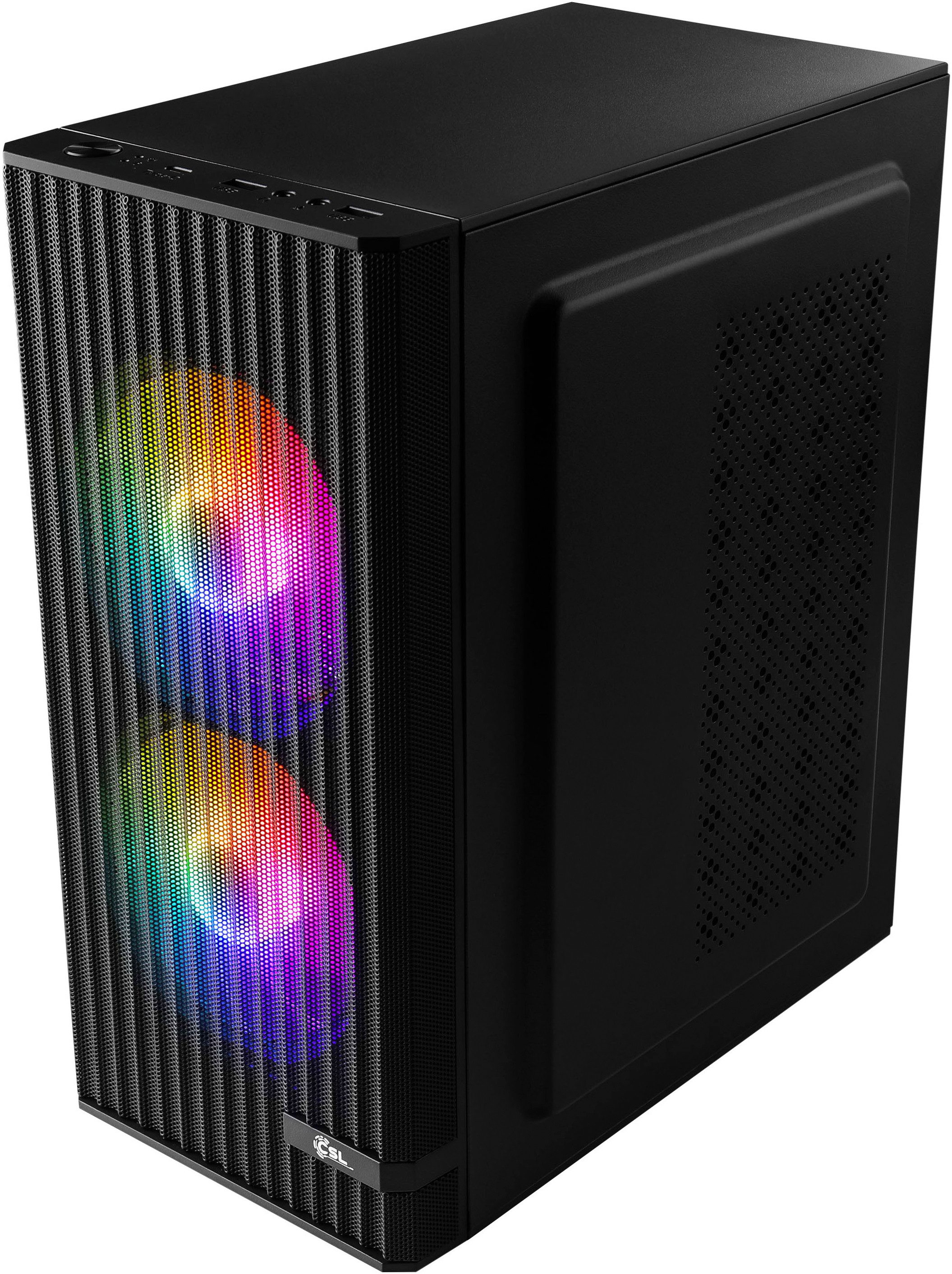 CSL Spectrum V27321W Gaming-PC (Intel 265KF, GeForce RTX 4060, 32 GB RAM, 1000 GB SSD, Luftkühlung)