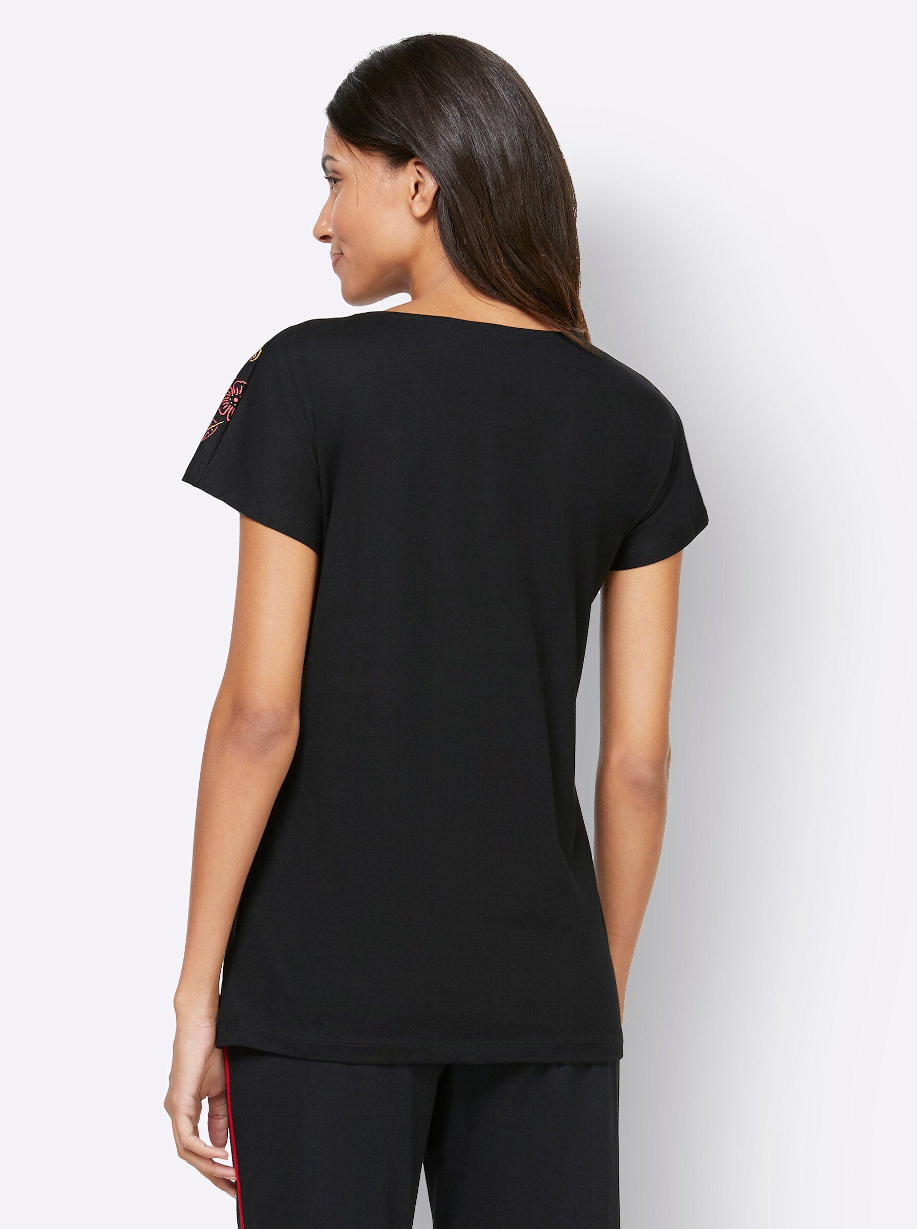 Sieh an! Trainingsshirt Longshirt Kurzarm günstig online kaufen
