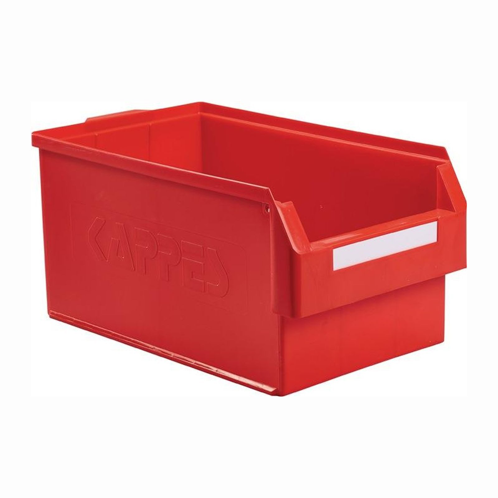 KAPPES Aufbewahrungsbox KAPPES Sichtlagerkasten L 500 x B 300 x H 250 mm rot - 6001.00.01...