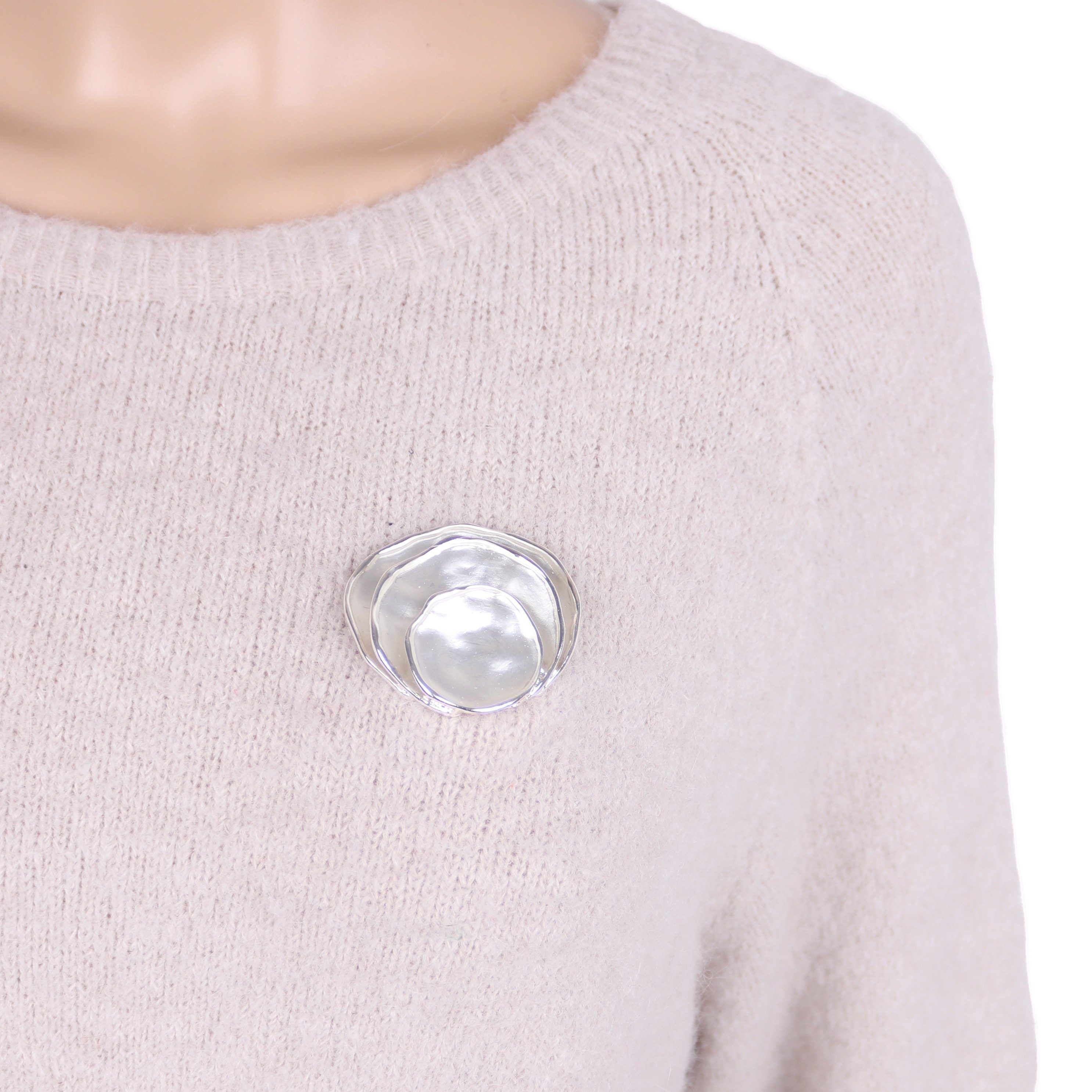 MIRROSI Brosche Magnetbrosche für Damen elegant, wunderschönes Design