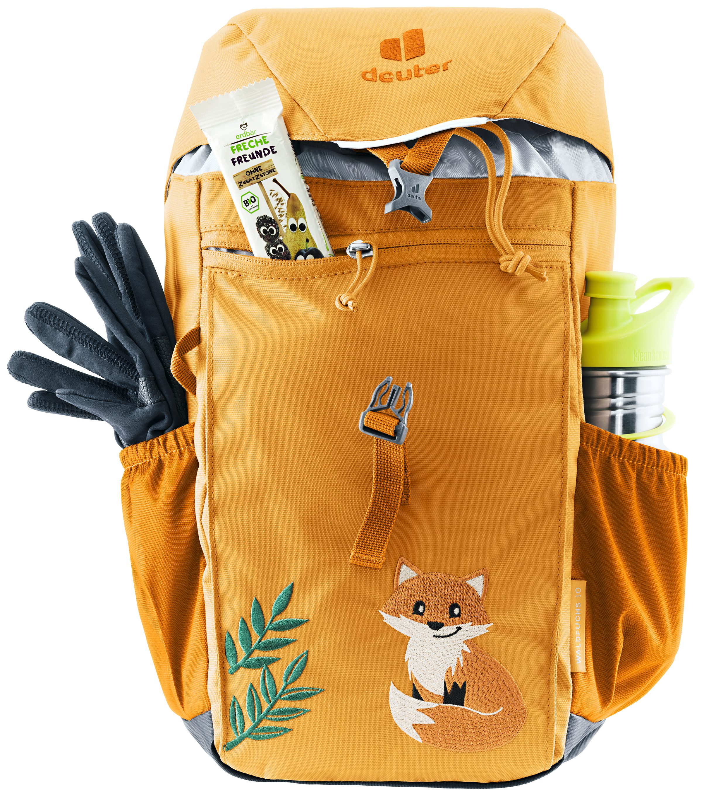 deuter Kinderrucksack WALDFUCHS 10 L, für Kinder, 10 Liter Volumen, mit toller Stickerei