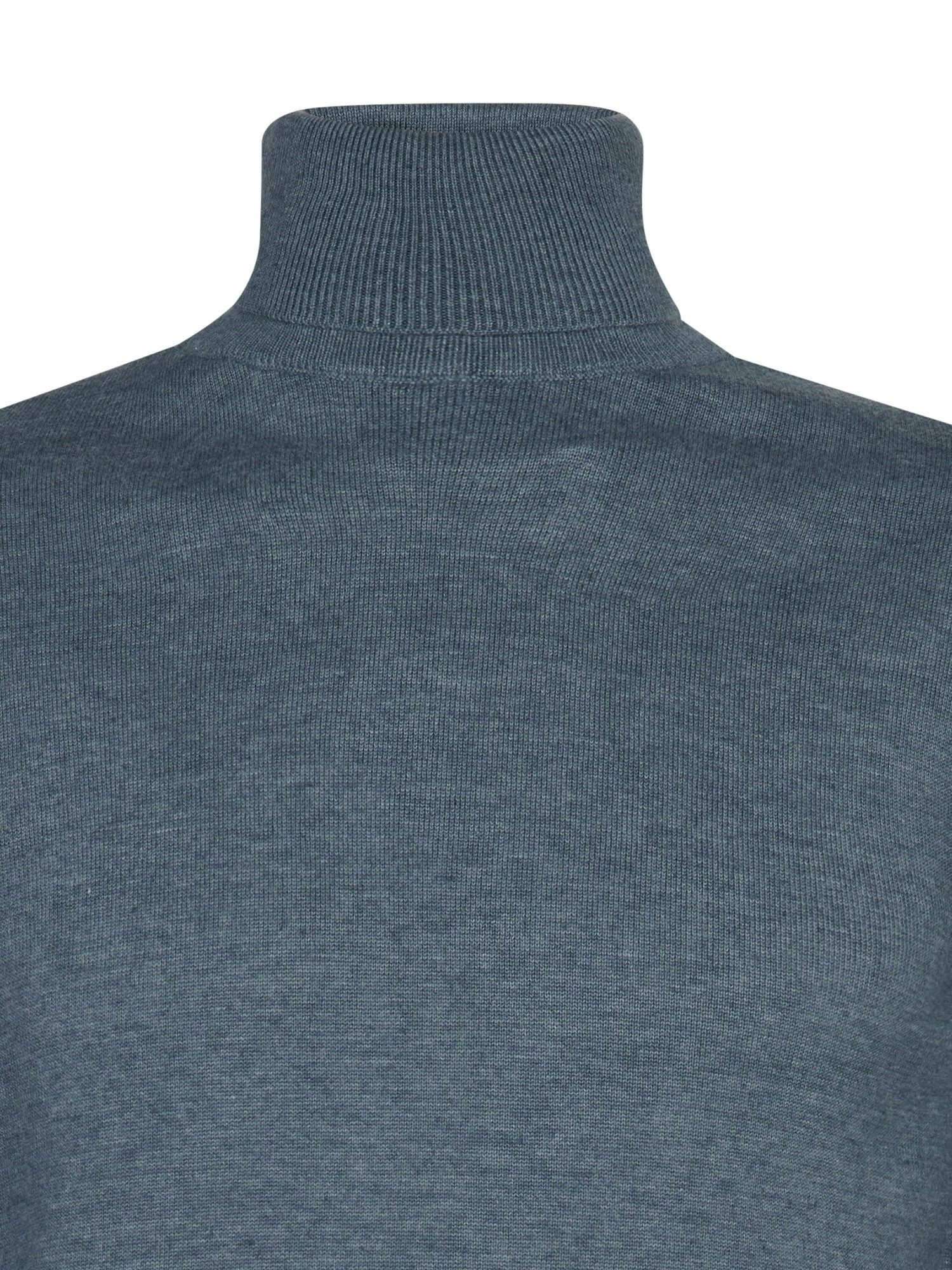 Petrol Industries Rollkragenpullover Men Knitwear Collar Basi Pflegeleichter Materialmix mit Baumwollanteil