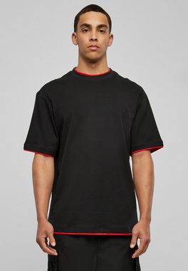 URBAN CLASSICS T-Shirt Urban Classics Herren Contrast Tall Tee (1-tlg)