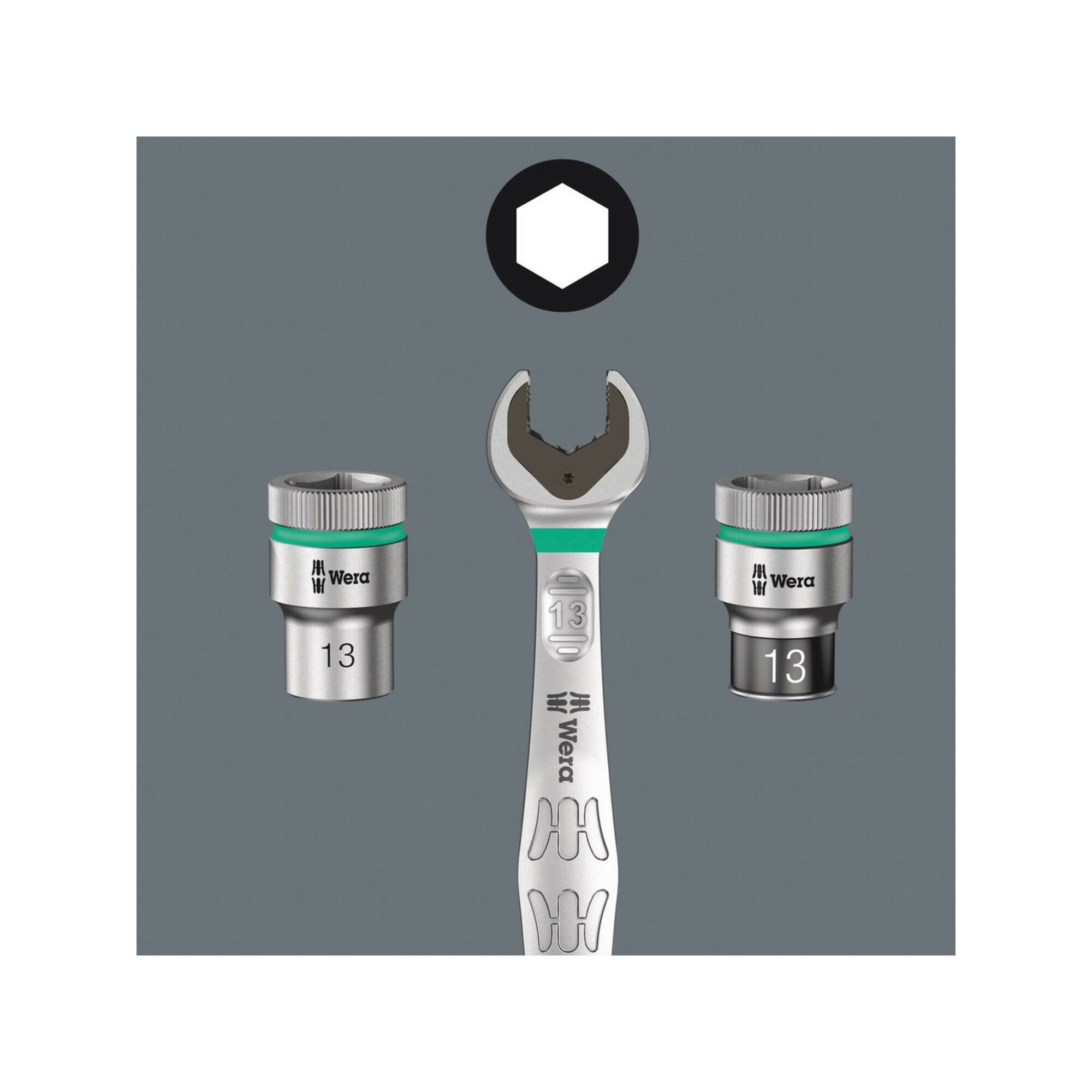 Wera Ratschenringschlüssel Wera 6003 Joker Ringmaulschlüssel, 6 x 105 mm