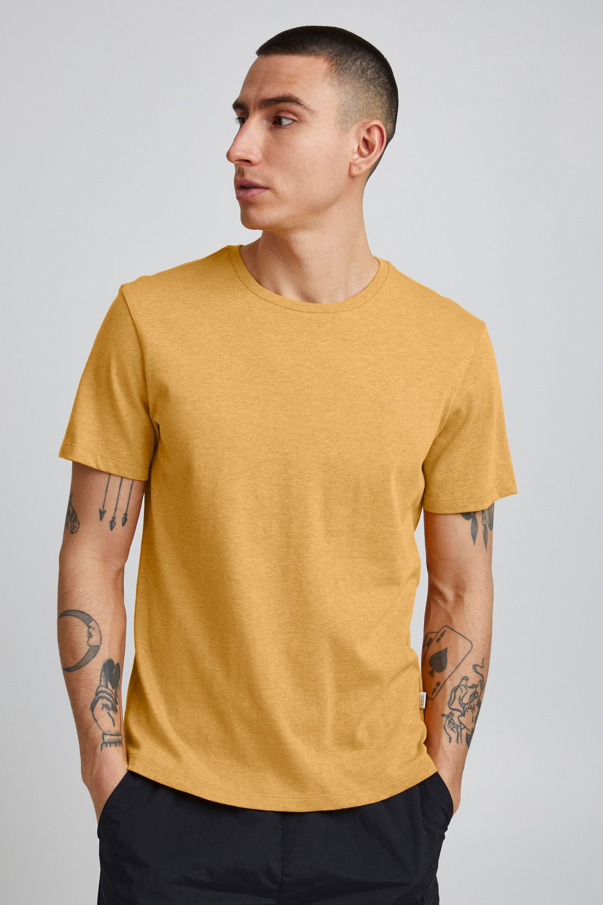 Casual Friday T-Shirt CFThor - 20503919 Sunflower Melange (1610541)
