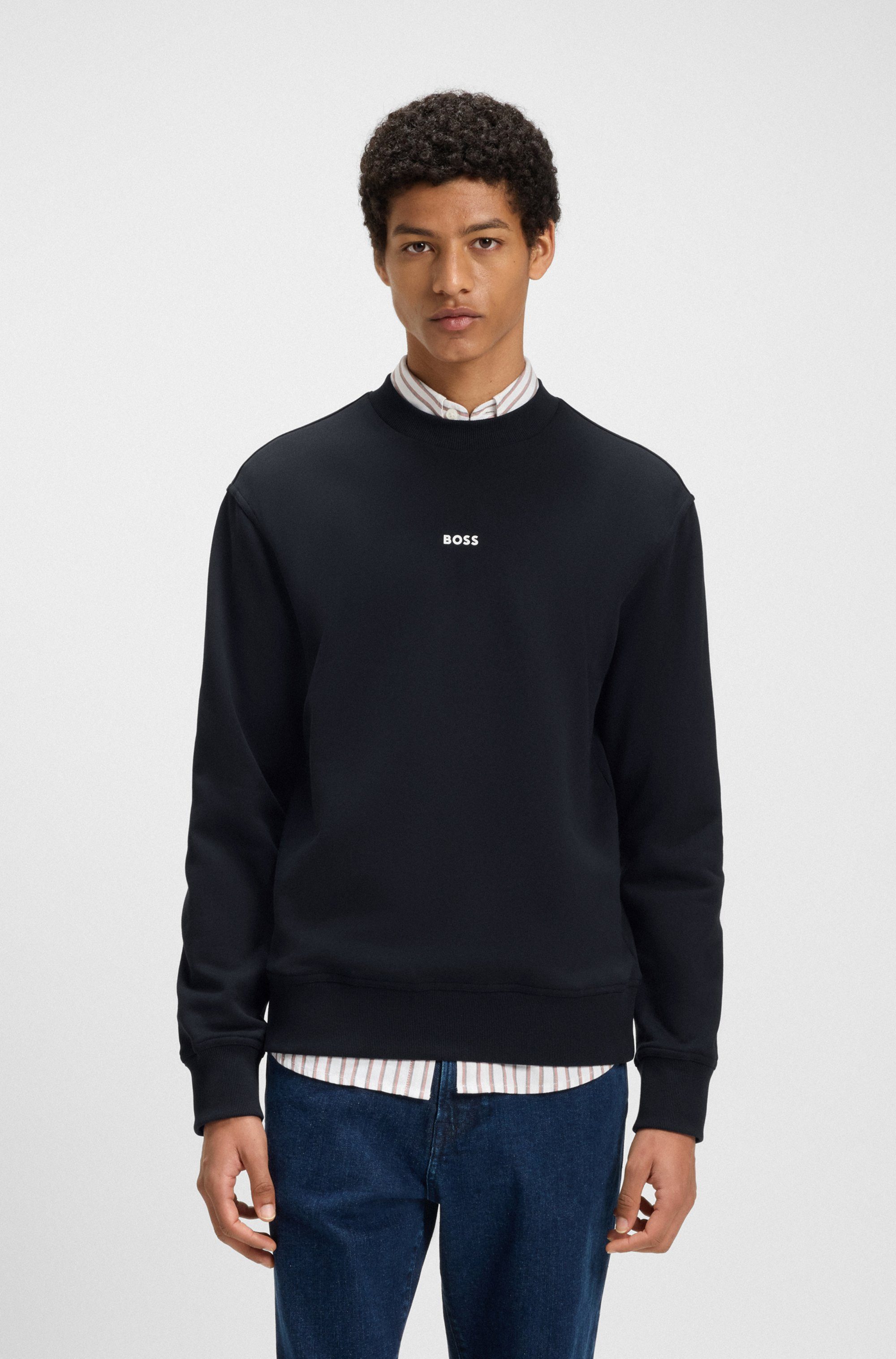 BOSS ORANGE Sweatshirt WeSmallcrew mit Logo günstig online kaufen