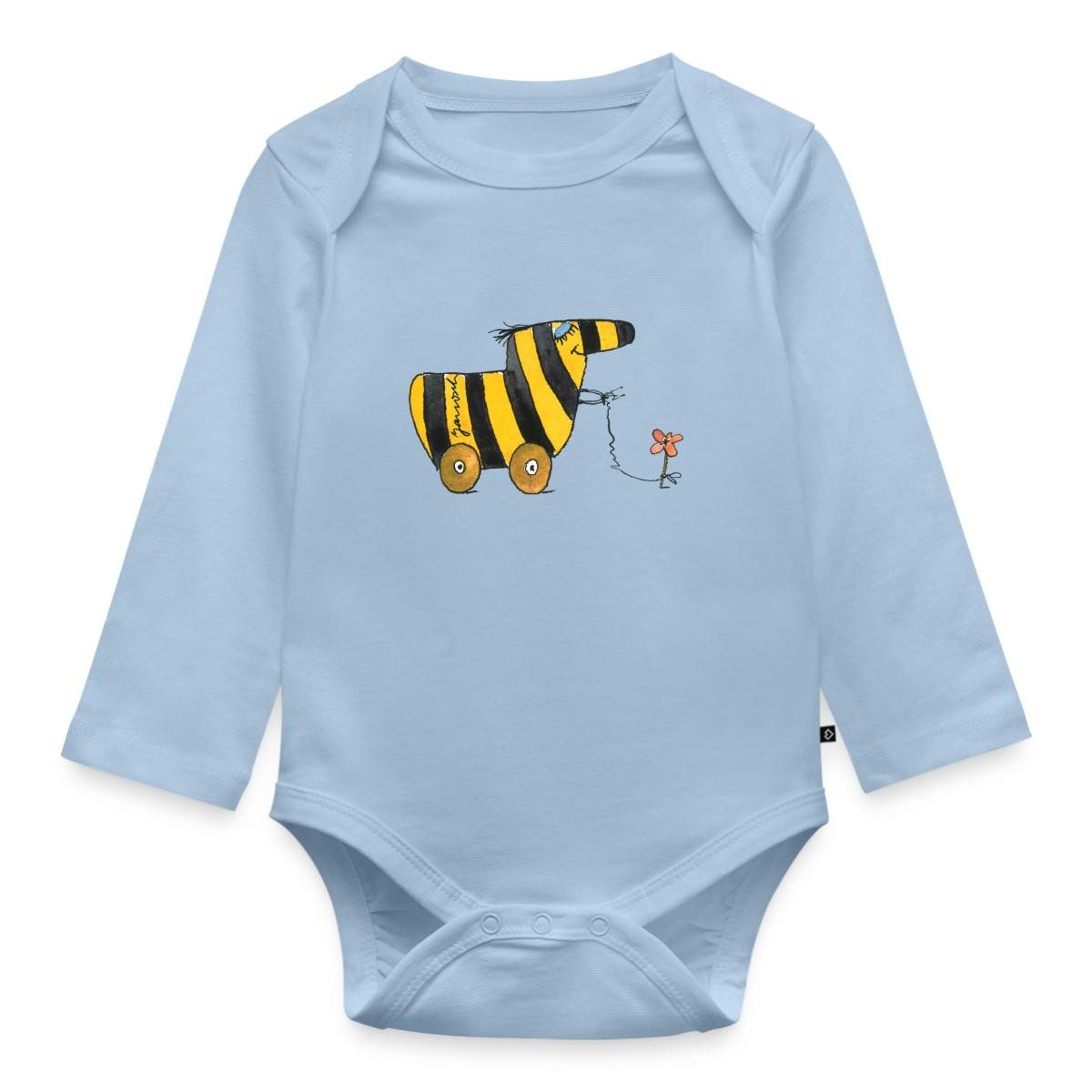 Langarmbody Janosch Große Tigerente Mit Blume Tages Baby Body Langarm