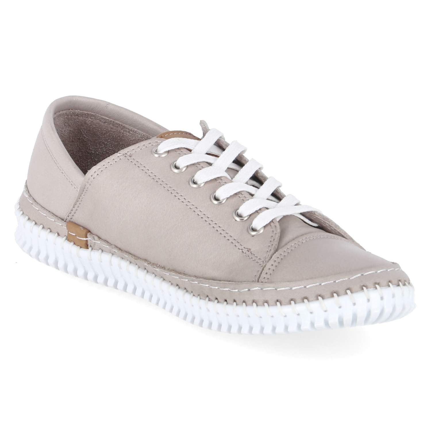Andrea Conti Andrea Conti 0027121-0111 SILBERGRAU Damen Glattleder grey Schnürschuh – Bild 5 von 5