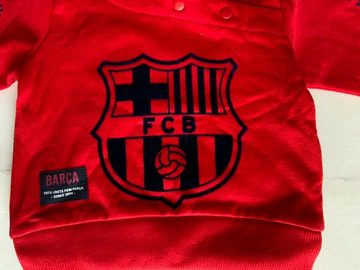 Kapuzenpullover FC Barcelona Kinder Pullover, FC Barcelona Baby Hooded Sweat, Rot kapuzen Pullover.