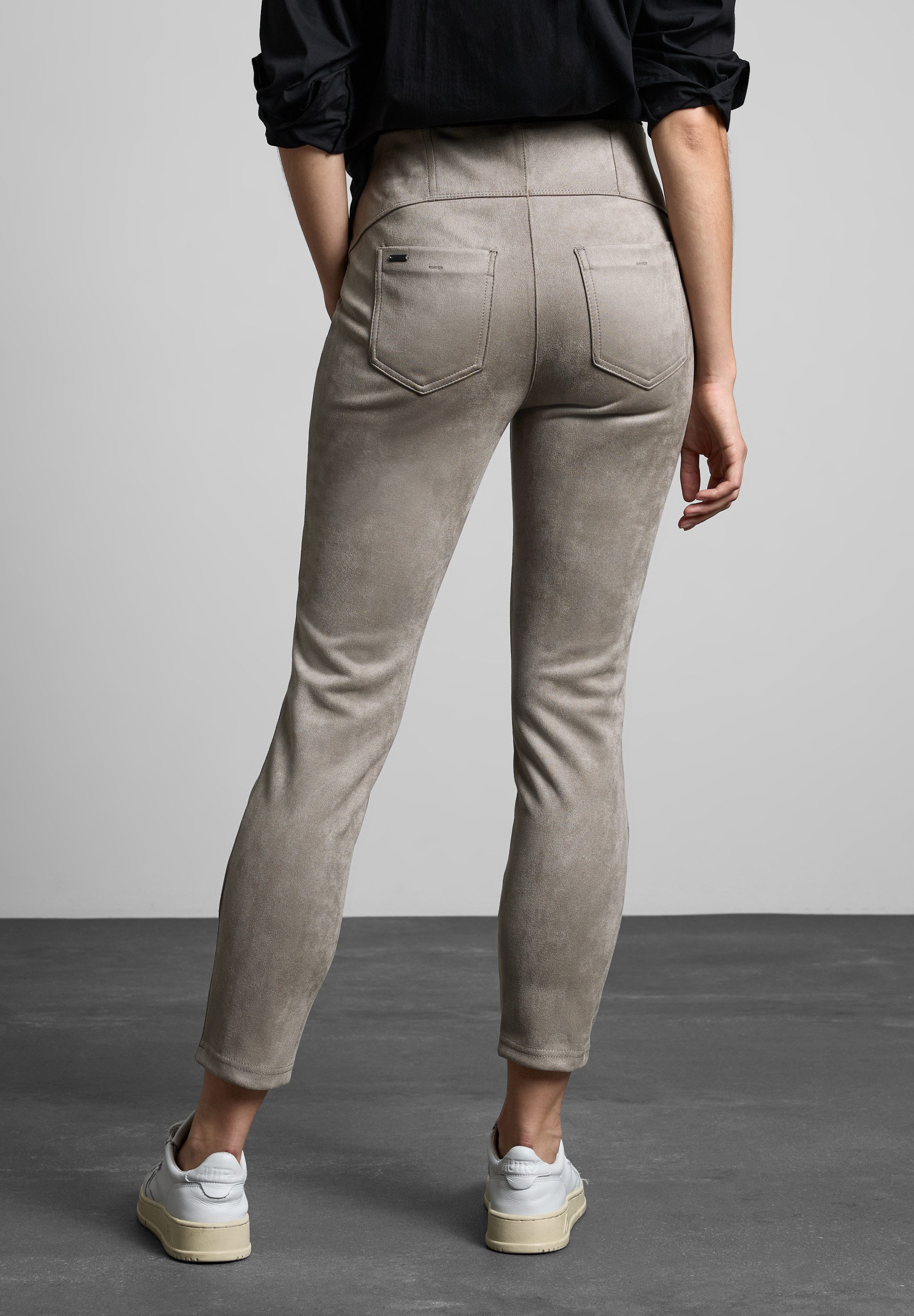 STREET ONE Stoffhose, High Waist günstig online kaufen