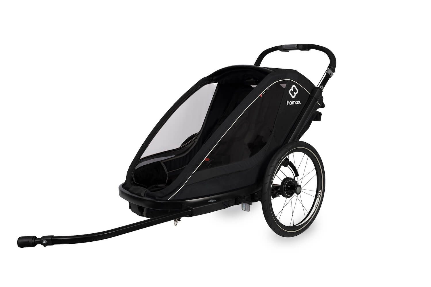 Hamax Fahrradkinderanhänger Breeze Kinderfahrradanhänger für 2 Kinder