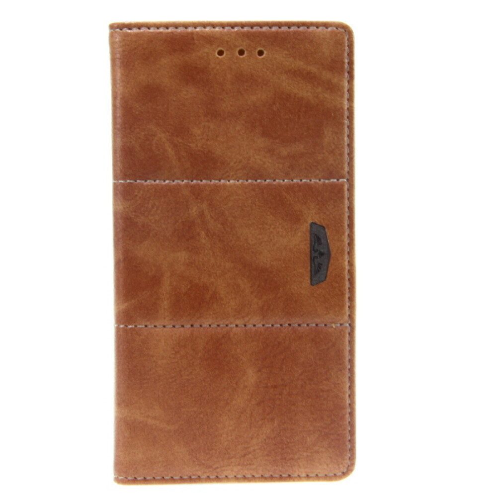 Royal Handytasche Book Case Handyhülle für Samsung Galaxy A5 2016 Gold Schutz Tasche (Book Cover)