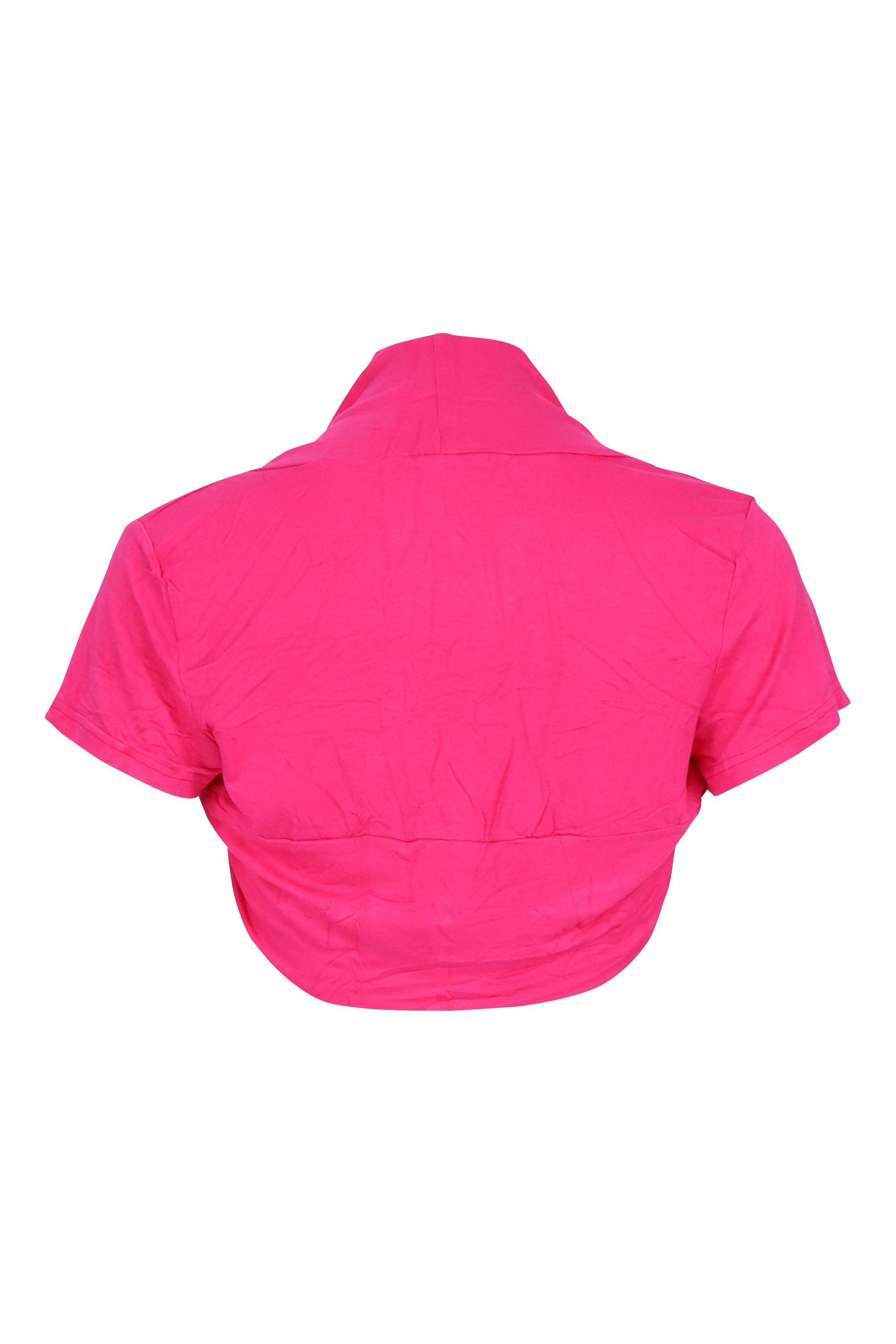 Easy Young Fashion Bolero Kurzarm Bolero 3009 Basic kurzarm Bolero