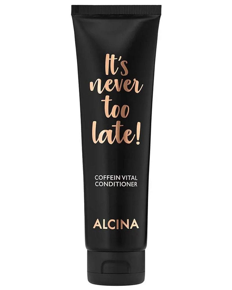 ALCINA Haarspülung ALCINA It’s never too late Coffein Vital Conditioner (150 ml), Packung, Conditioner mit Coffein, Provitamin B5 und Coenzym Q10